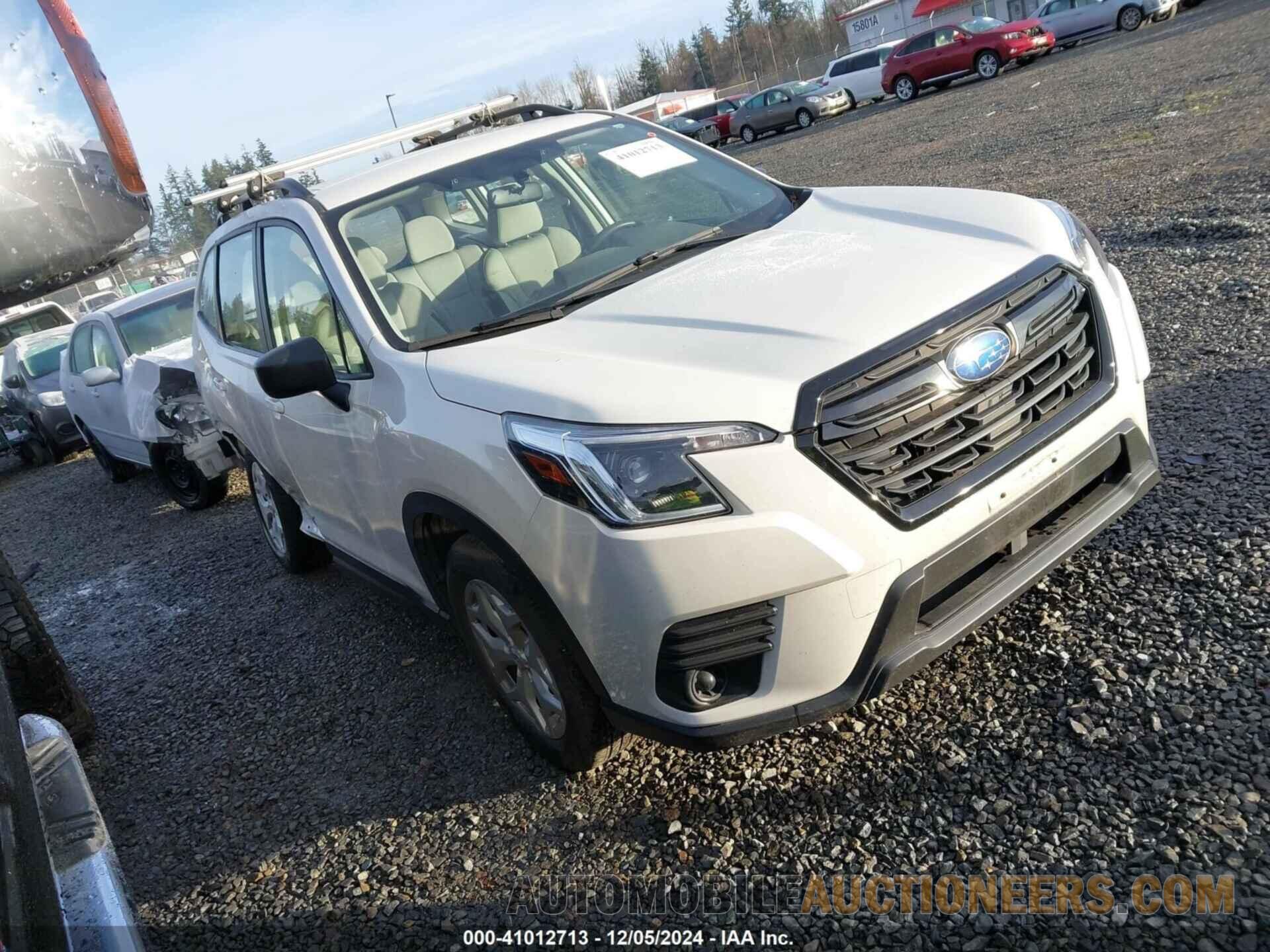 JF2SKACC8NH415625 SUBARU FORESTER 2022