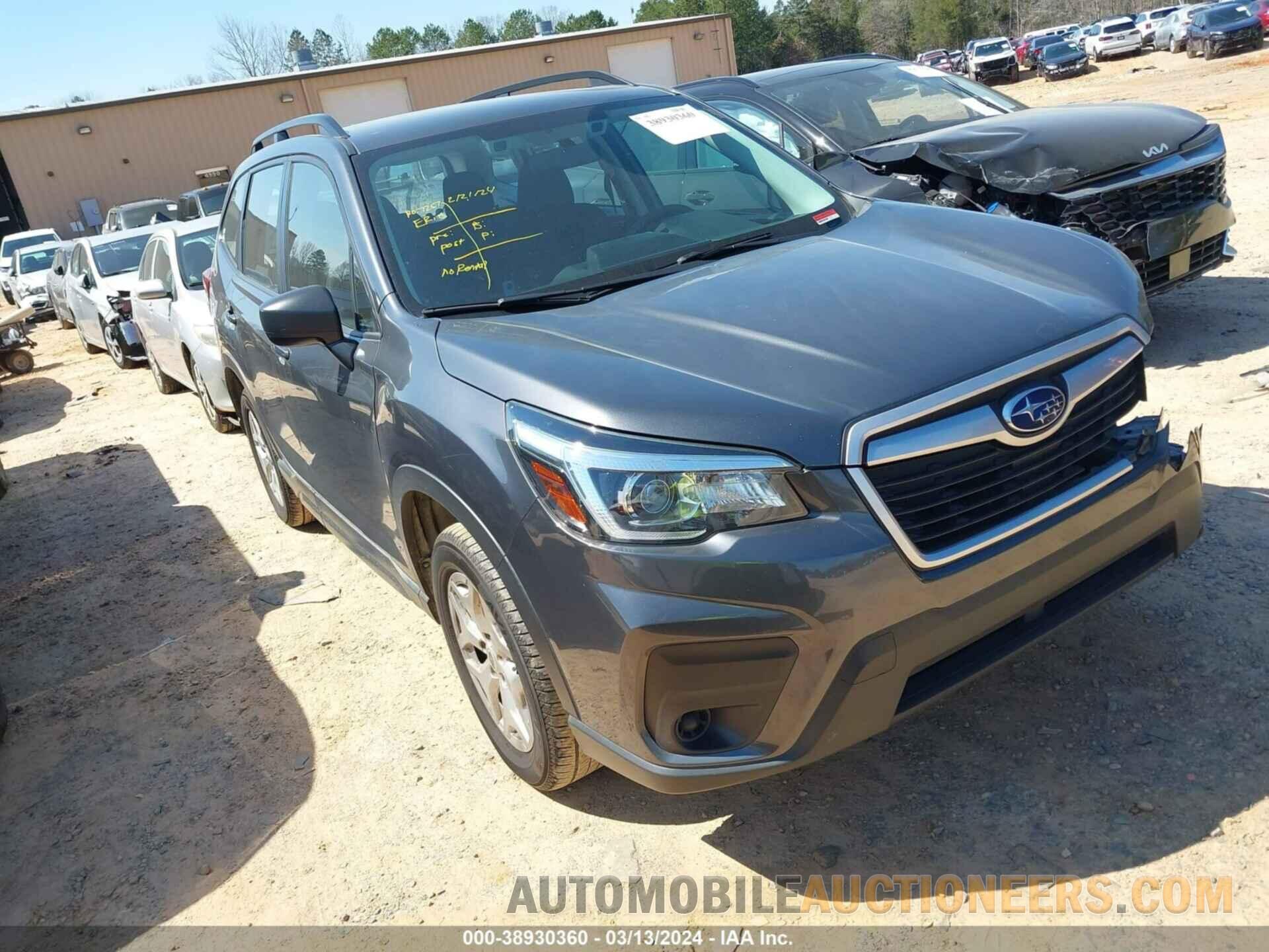 JF2SKADC7LH490330 SUBARU FORESTER 2020