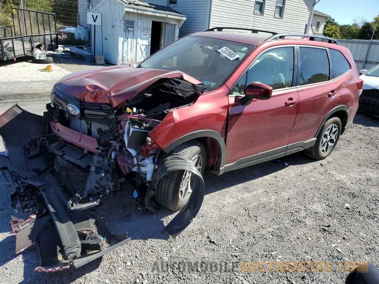 JF2SKAEC3NH485014 SUBARU FORESTER 2022