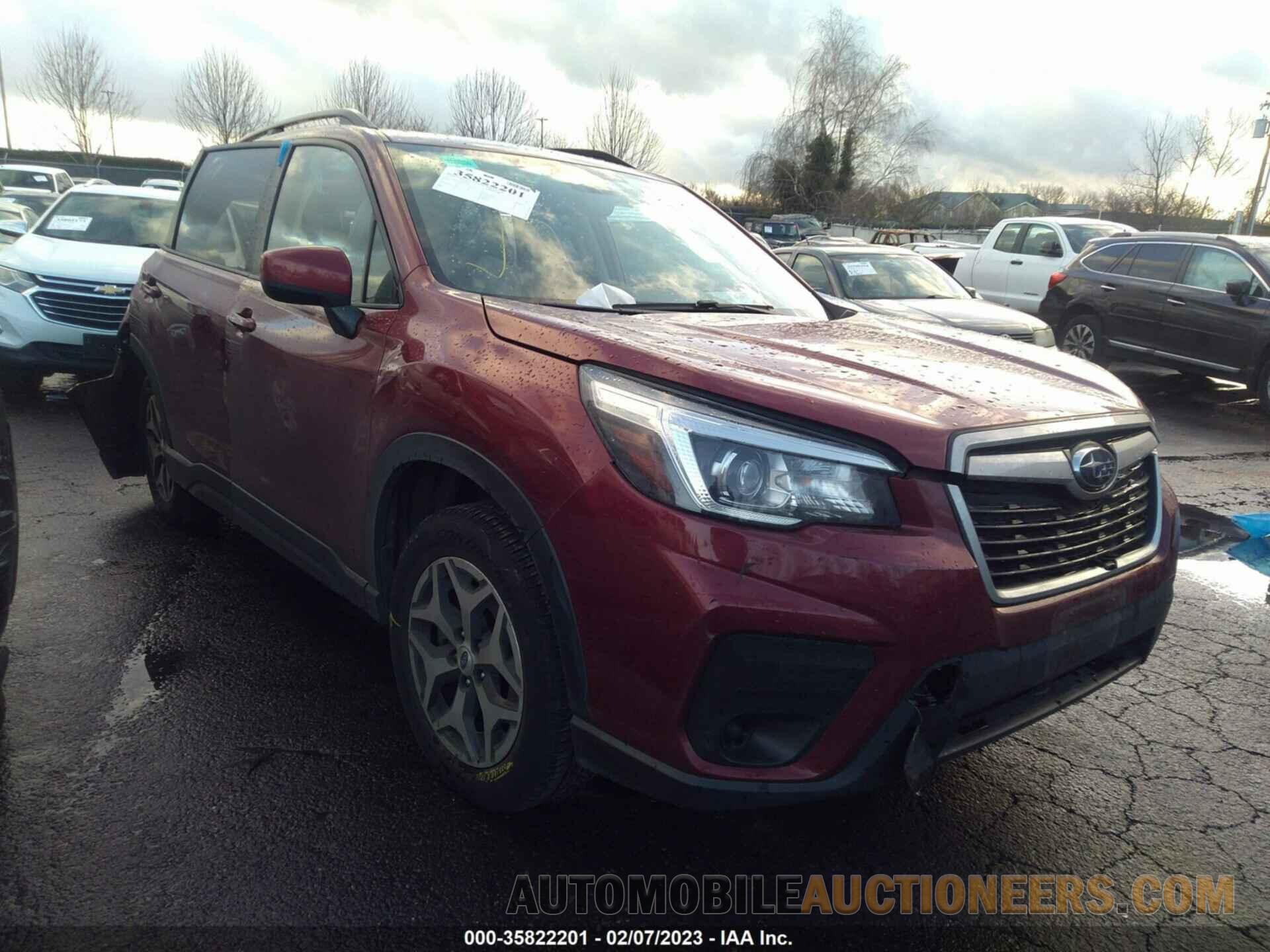 JF2SKAEC6KH437356 SUBARU FORESTER 2019