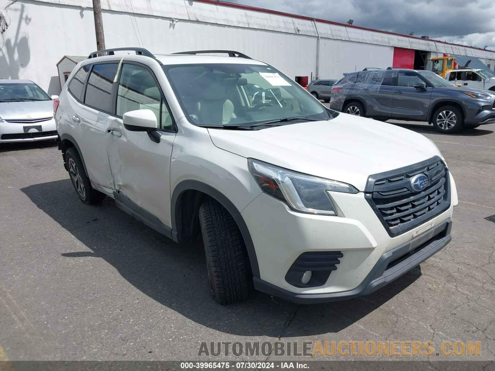 JF2SKAECXNH412965 SUBARU FORESTER 2022