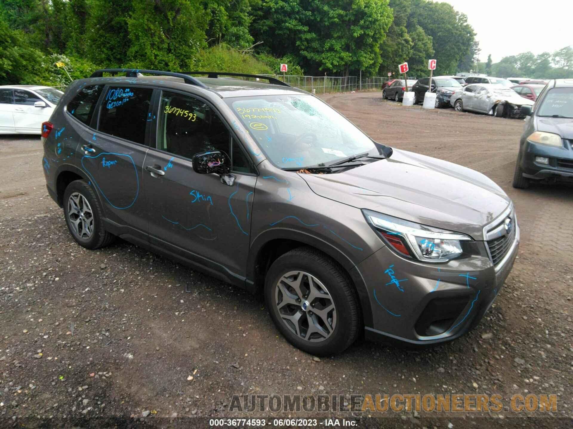 JF2SKAGC0KH571325 SUBARU FORESTER 2019