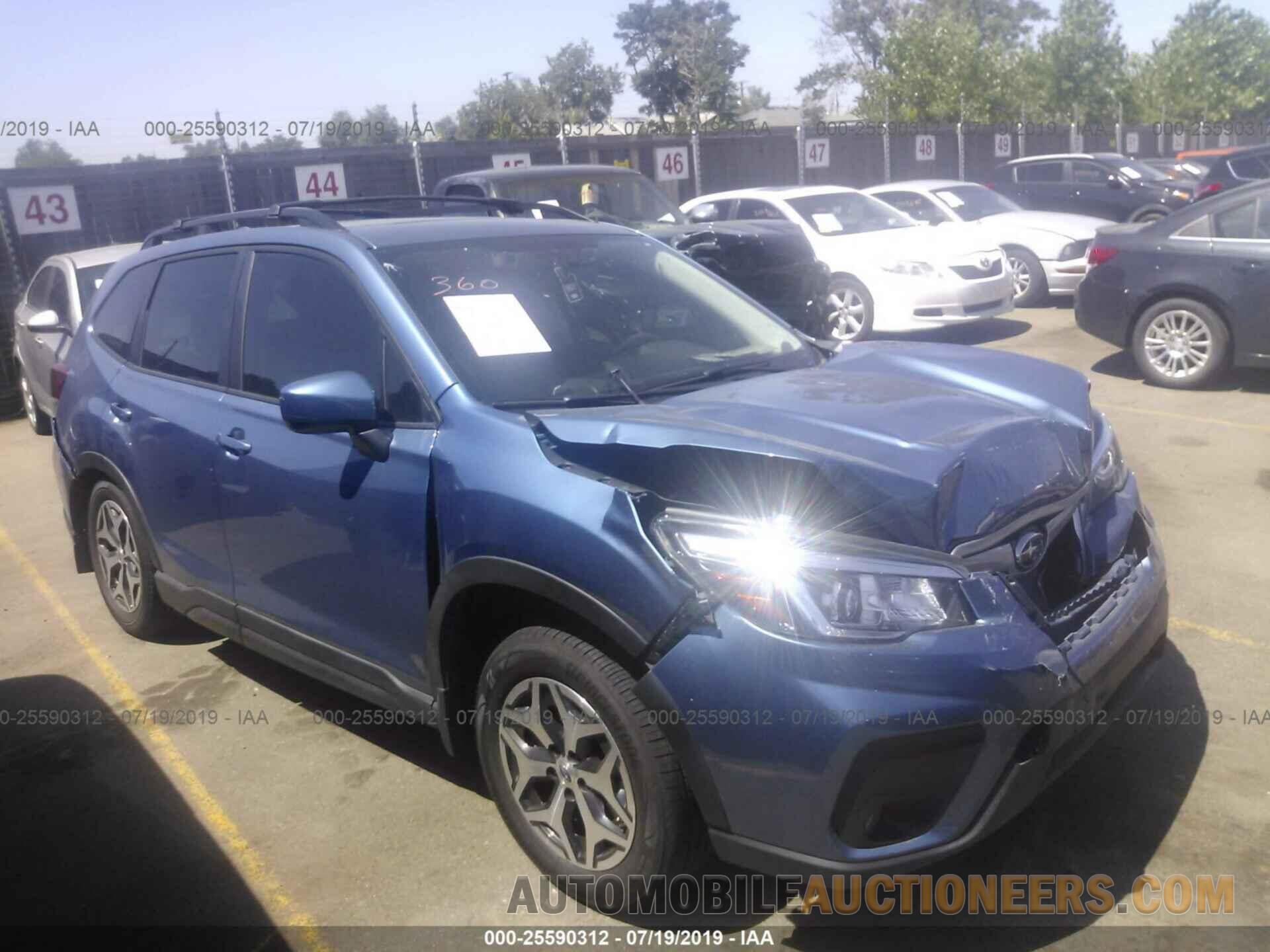 JF2SKAGC9KH484779 SUBARU FORESTER 2019