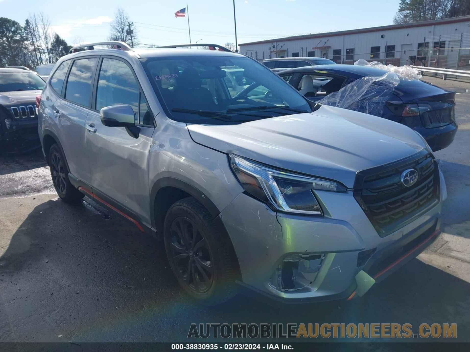 JF2SKAGCXNH430122 SUBARU FORESTER 2022