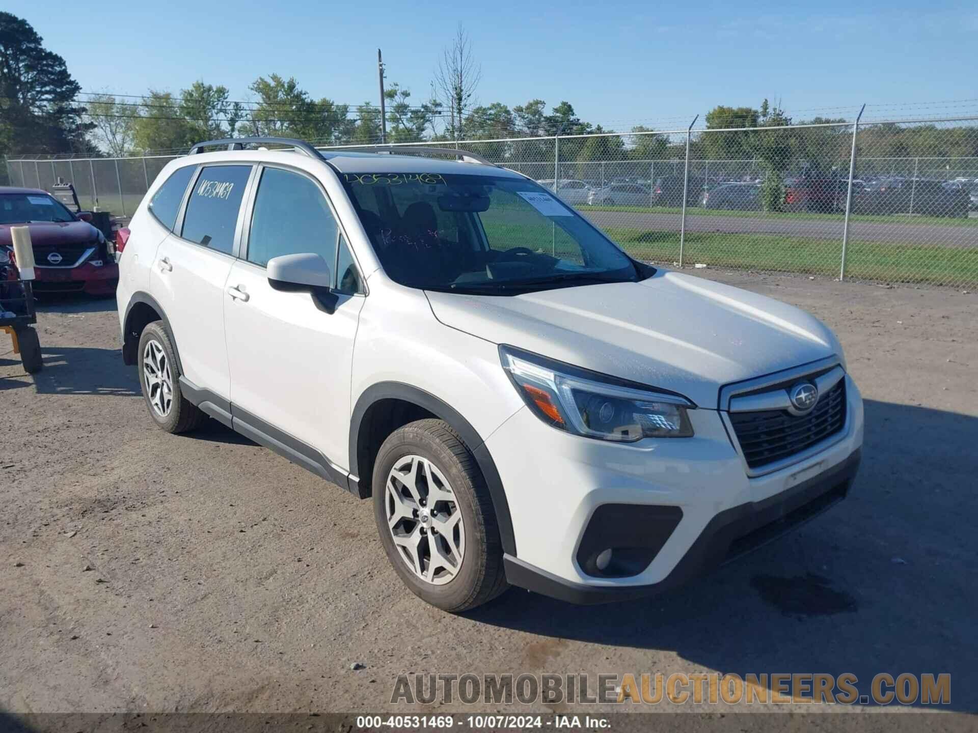 JF2SKAJC1MH592549 SUBARU FORESTER 2021