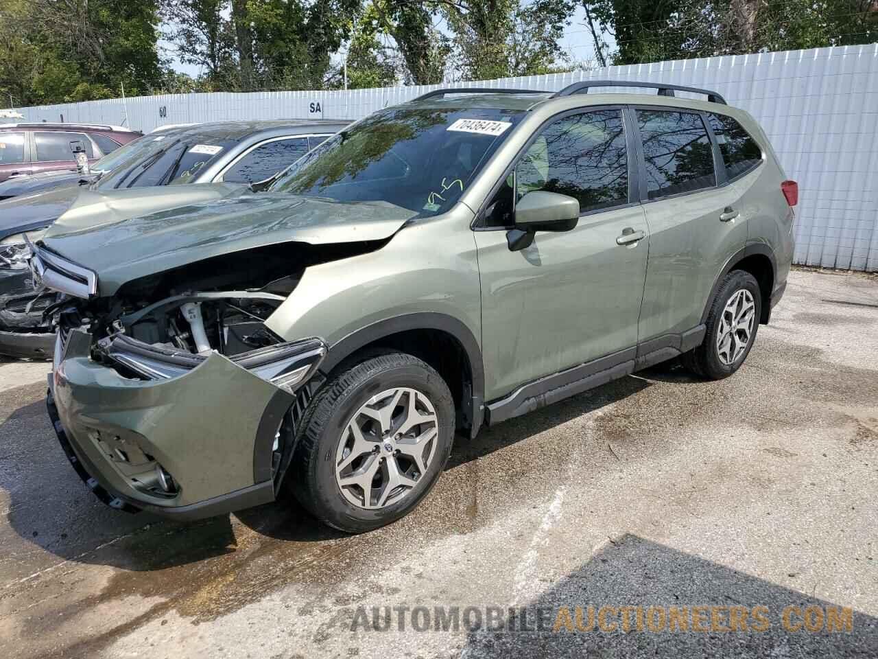 JF2SKAJC4MH511222 SUBARU FORESTER 2021