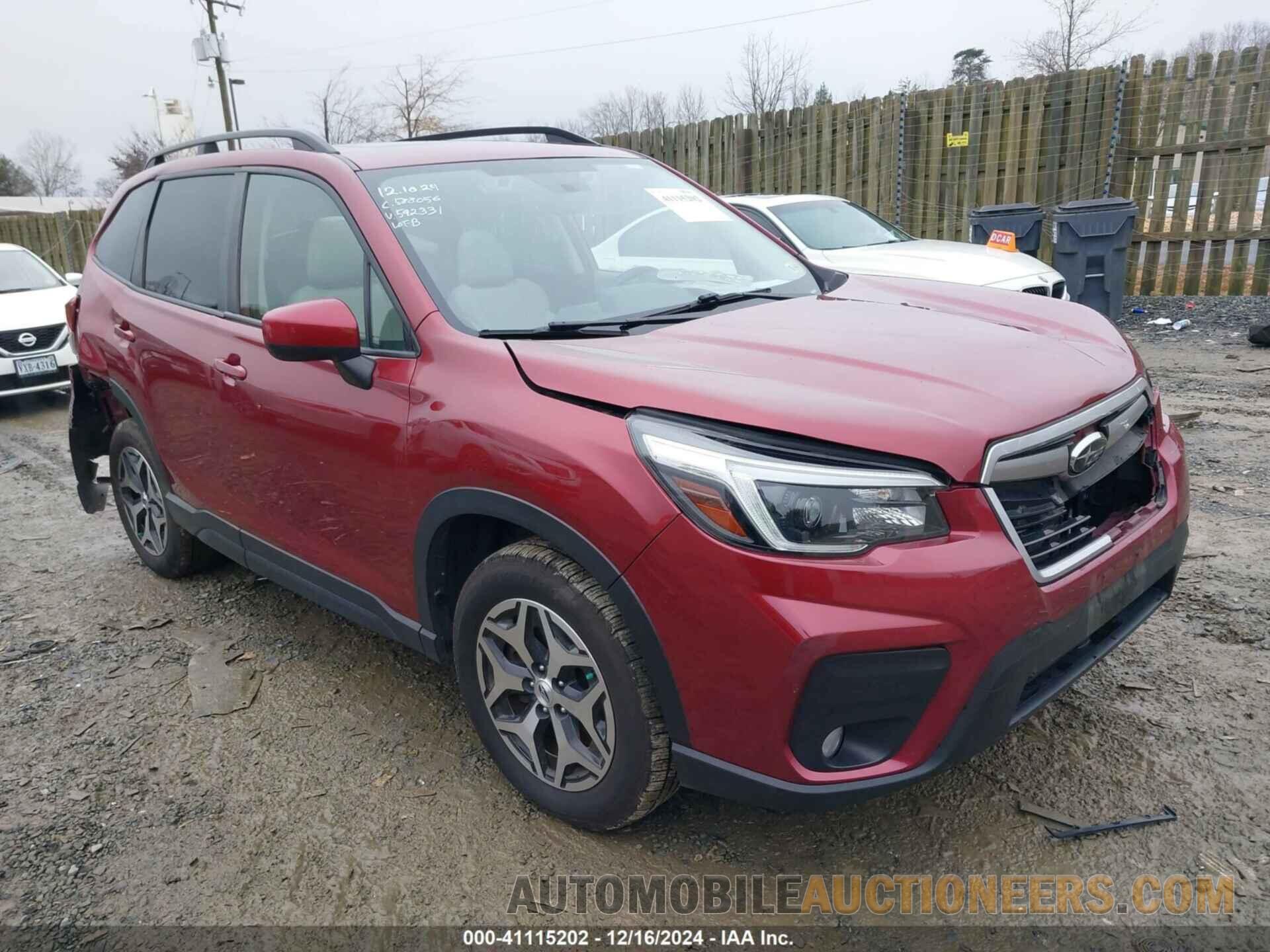 JF2SKAJC7MH592331 SUBARU FORESTER 2021