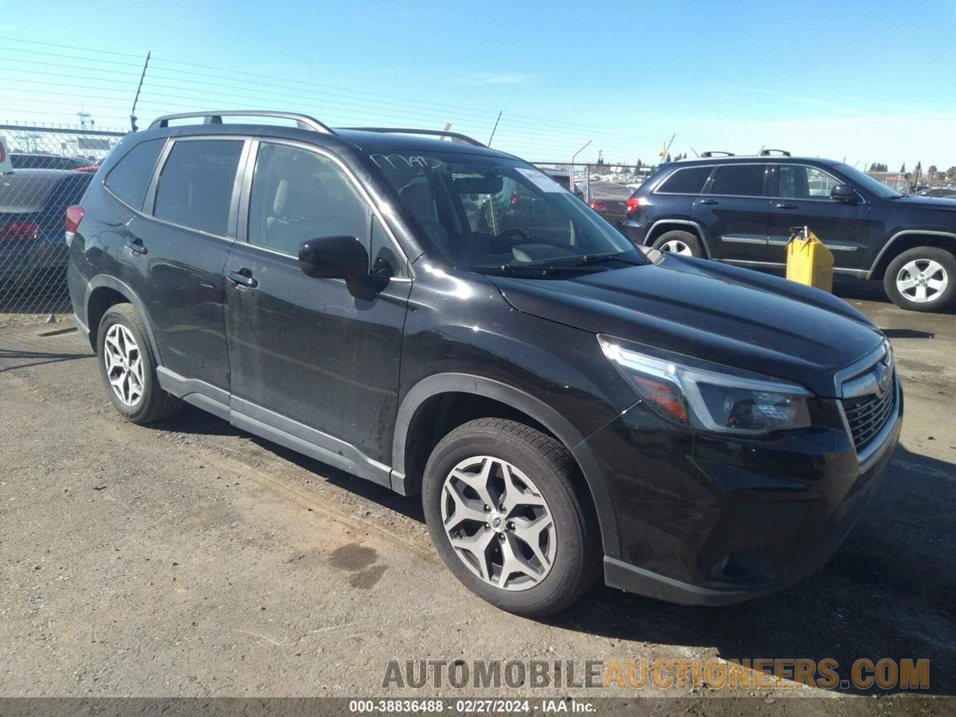 JF2SKAJCXMH479280 SUBARU FORESTER 2021