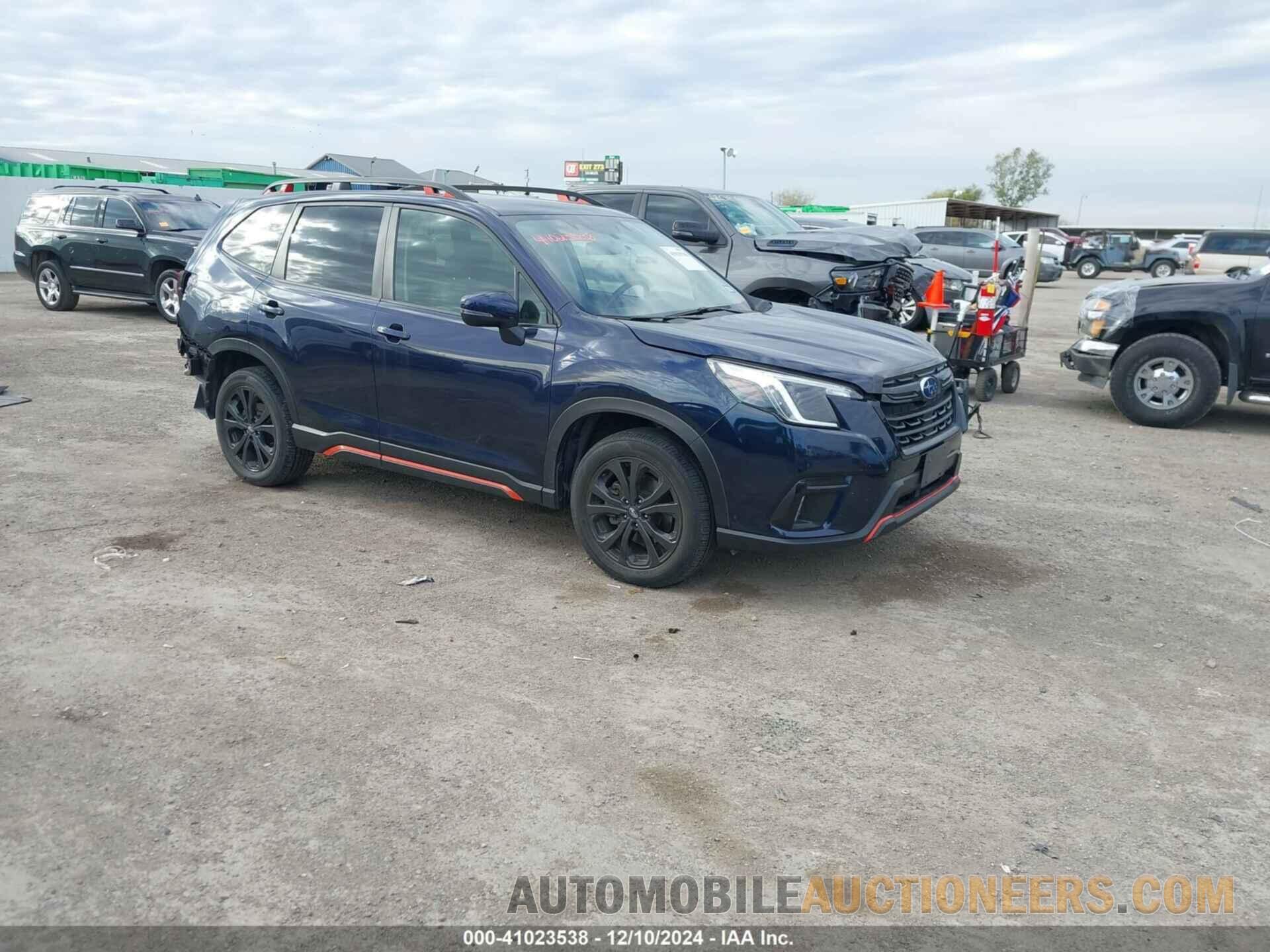 JF2SKAJCXNH504857 SUBARU FORESTER 2022