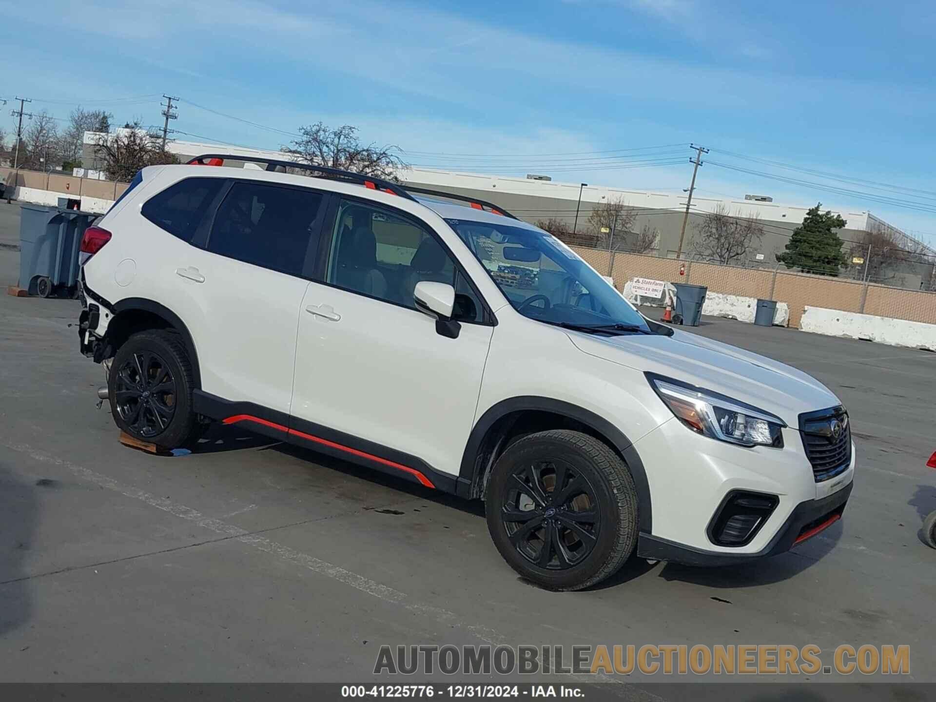 JF2SKAPC9KH549436 SUBARU FORESTER 2019