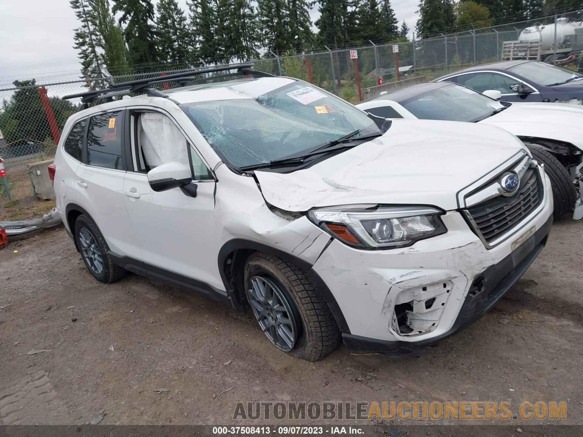 JF2SKAUC2KH447612 SUBARU FORESTER 2019