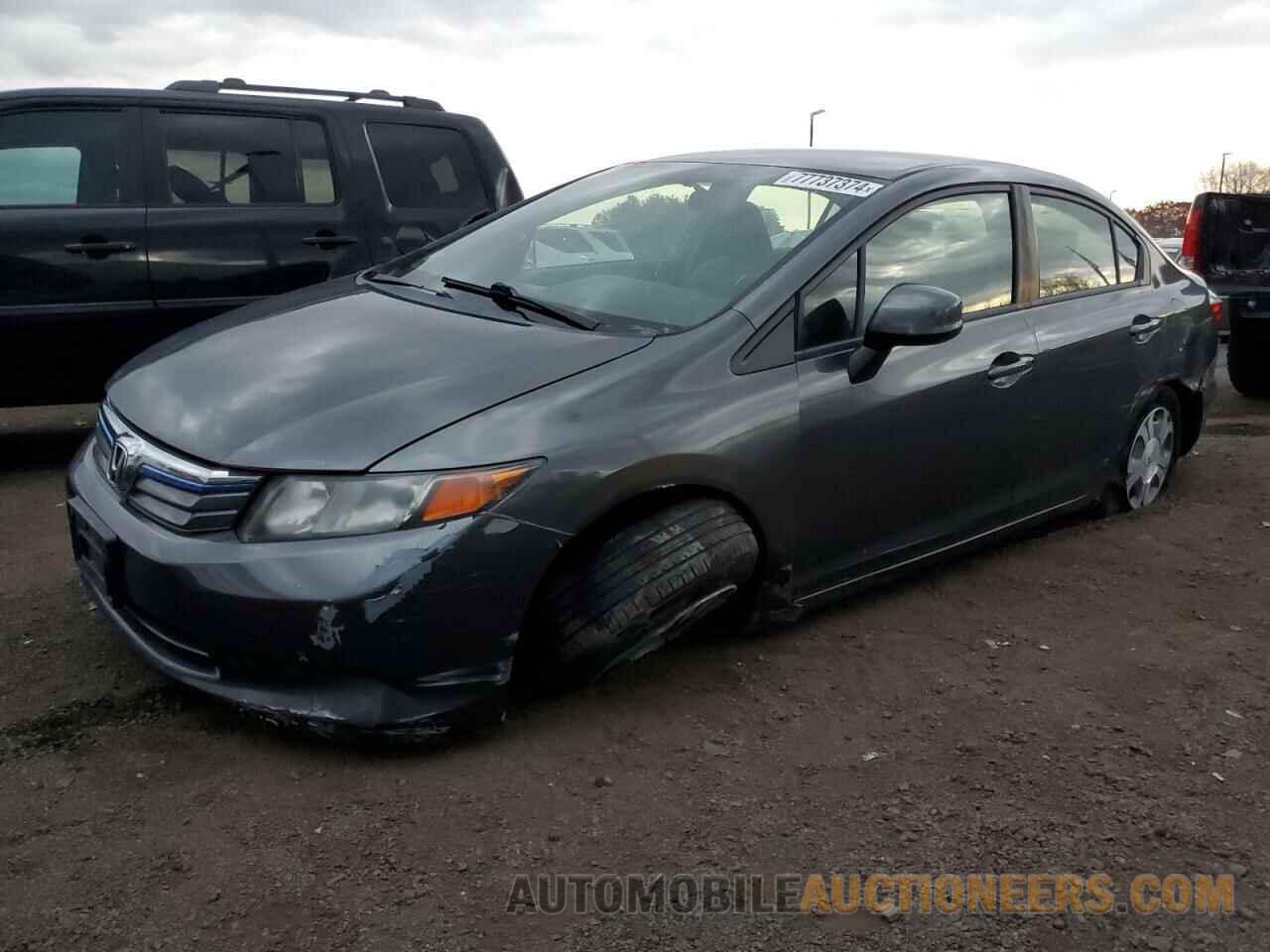 JHMFB4F29CS007217 HONDA CIVIC 2012