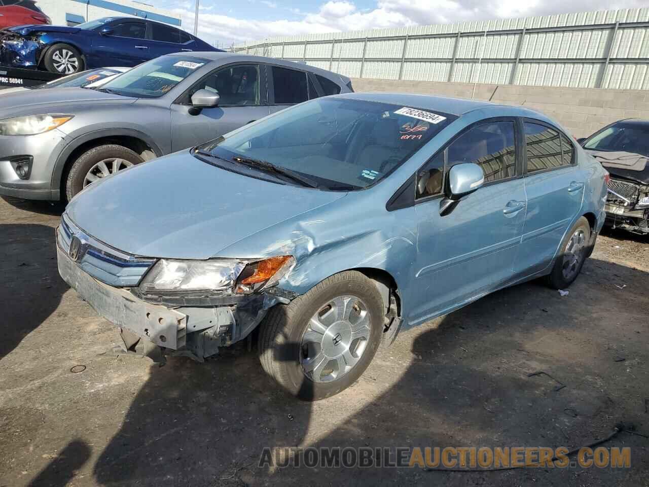 JHMFB4F32CS008380 HONDA CIVIC 2012