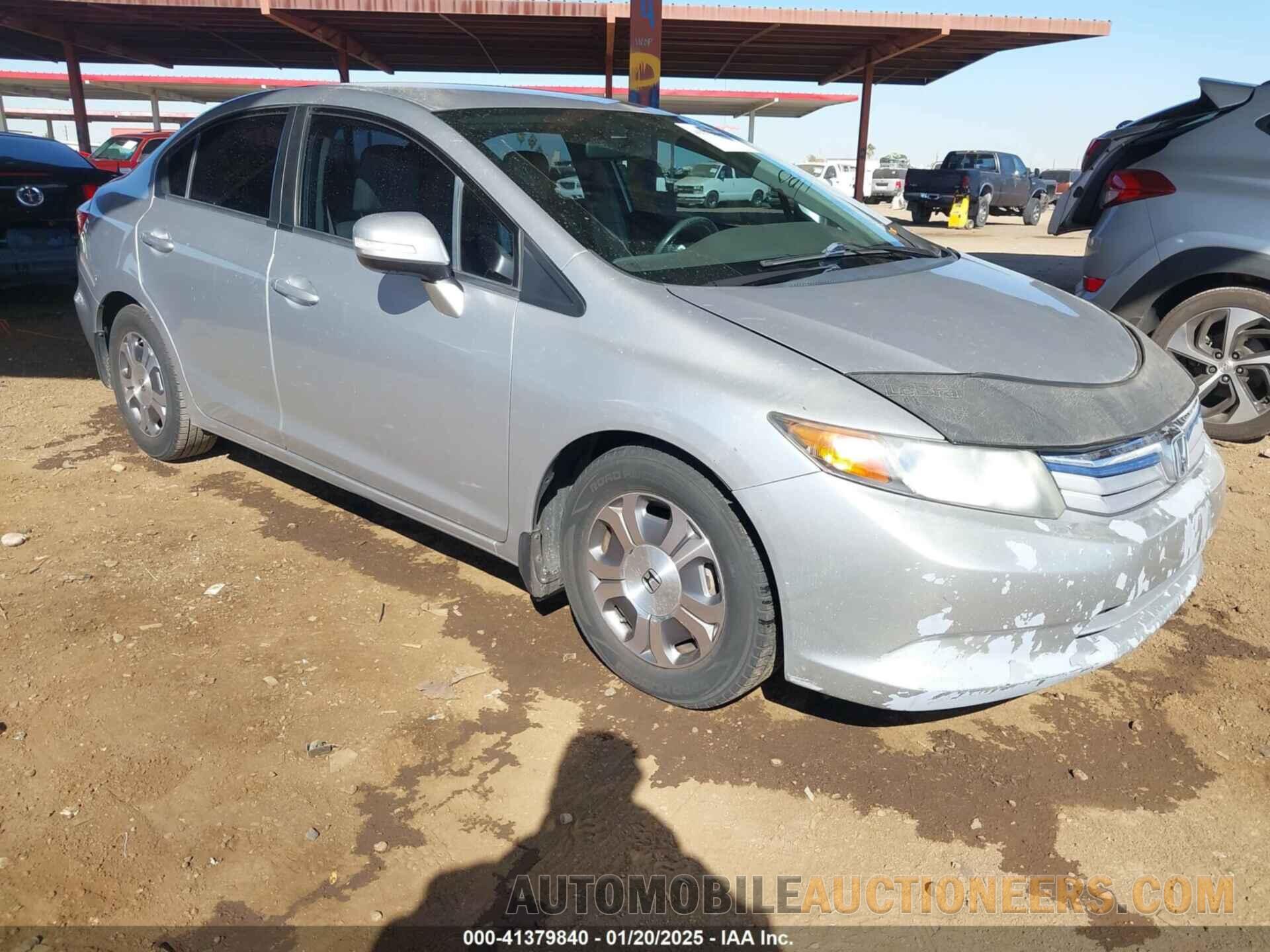 JHMFB4F38CS005080 HONDA CIVIC HYBRID 2012