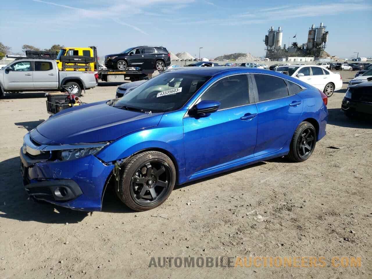 JHMFC1F38JX015765 HONDA CIVIC 2018