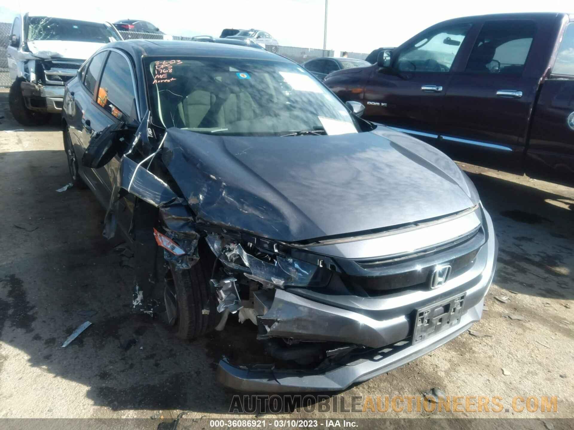 JHMFC1F38KX001768 HONDA CIVIC SEDAN 2019