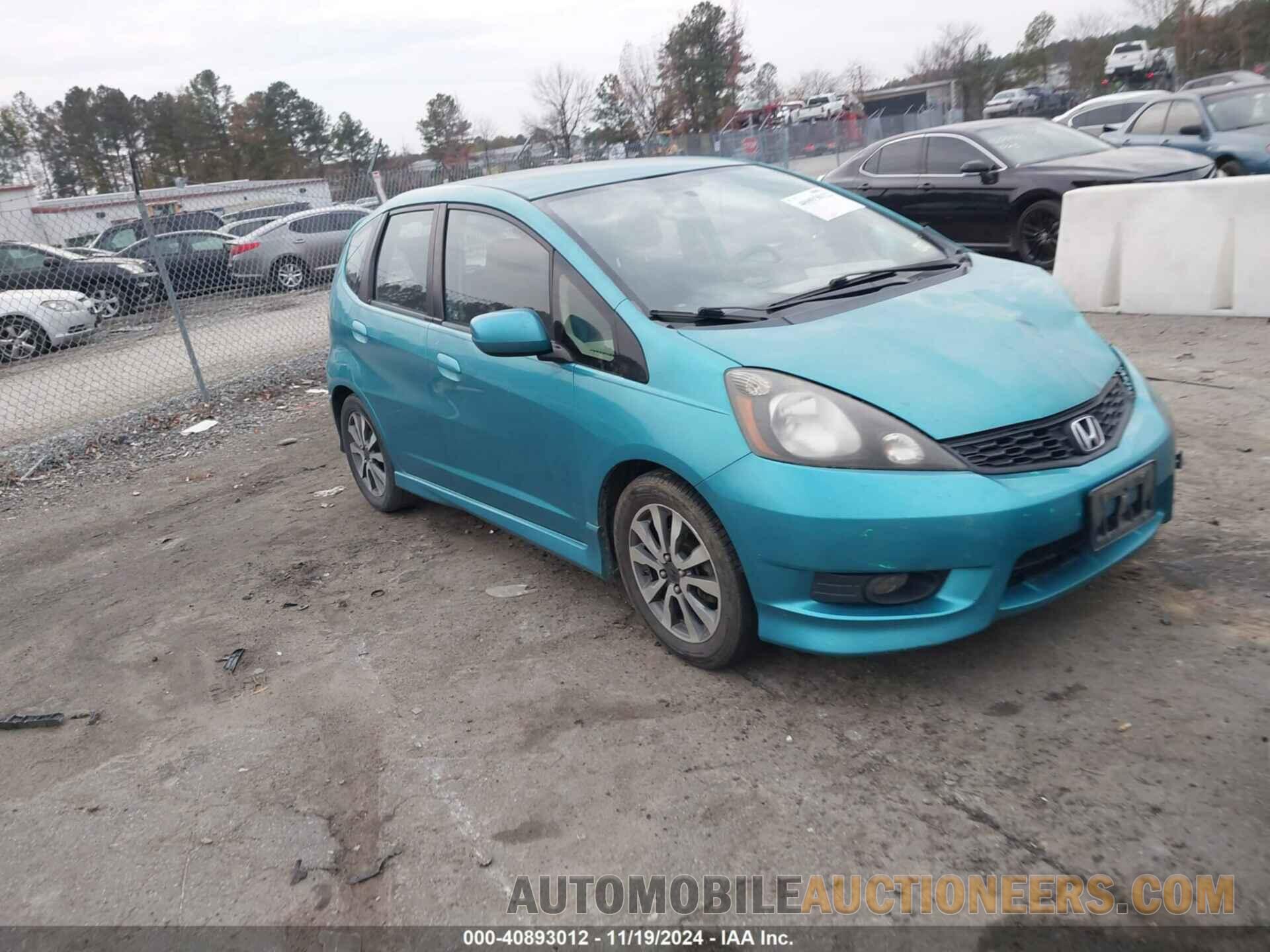 JHMGE8H50CC038067 HONDA FIT 2012