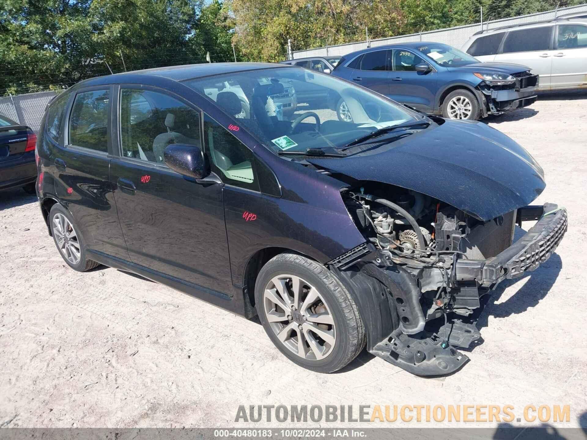 JHMGE8H50DC016524 HONDA FIT 2013