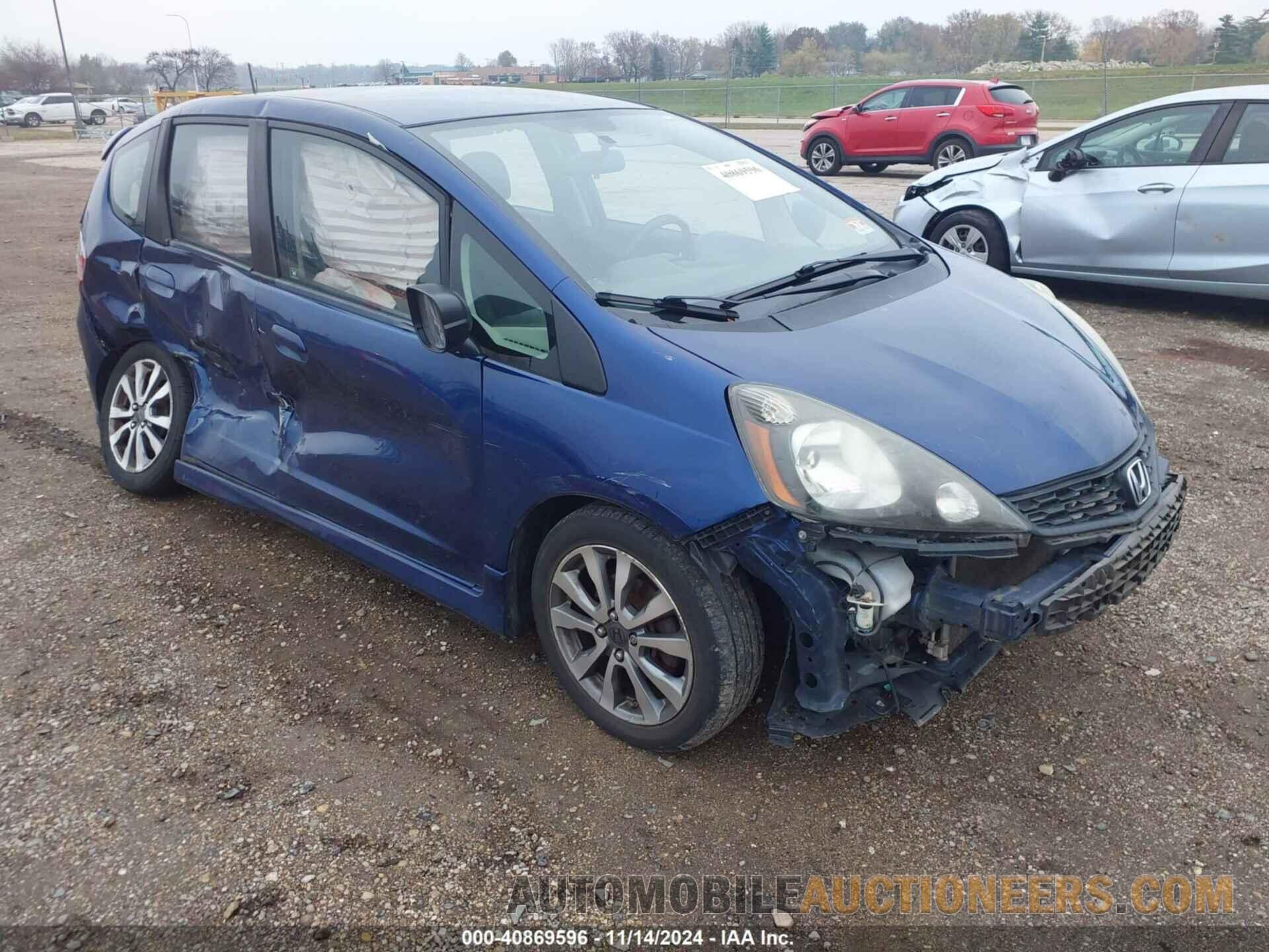 JHMGE8H52CC009928 HONDA FIT 2012