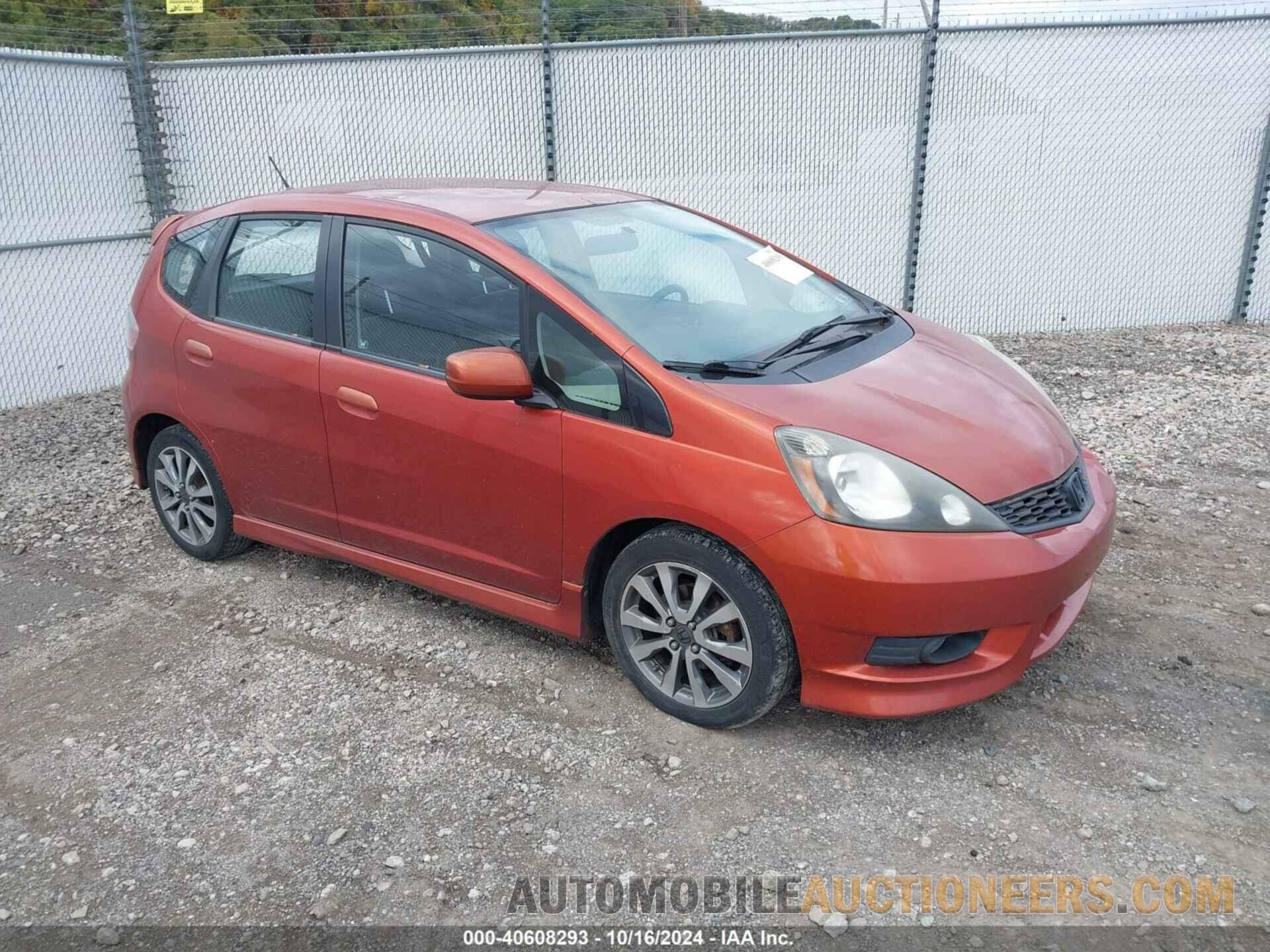 JHMGE8H55CC004206 HONDA FIT 2012