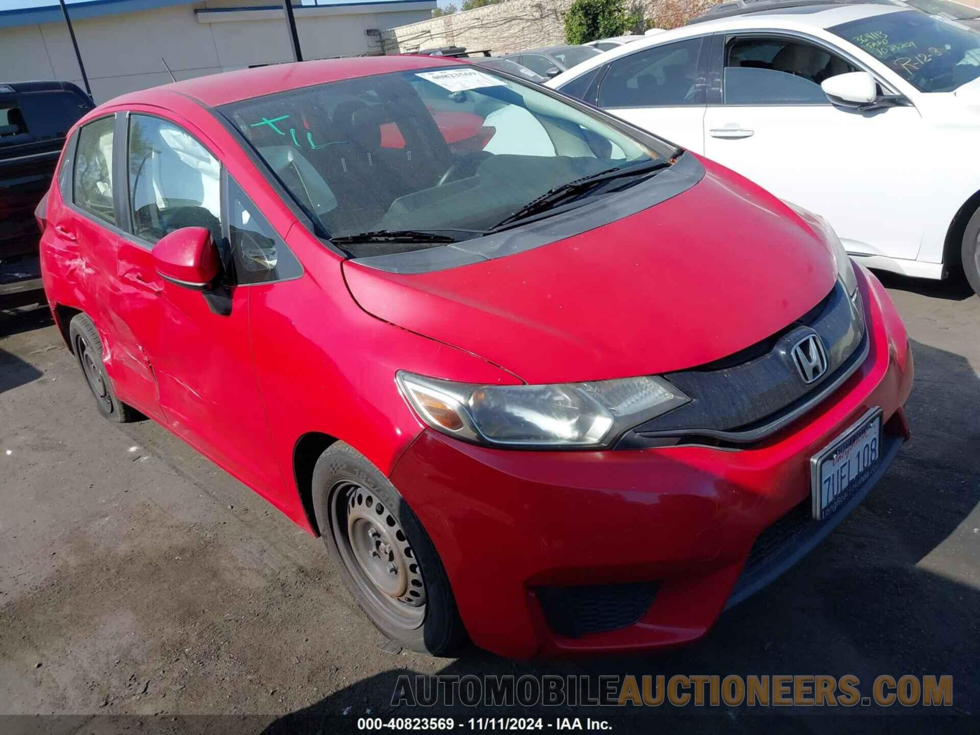 JHMGK5H57GS007272 HONDA FIT 2016