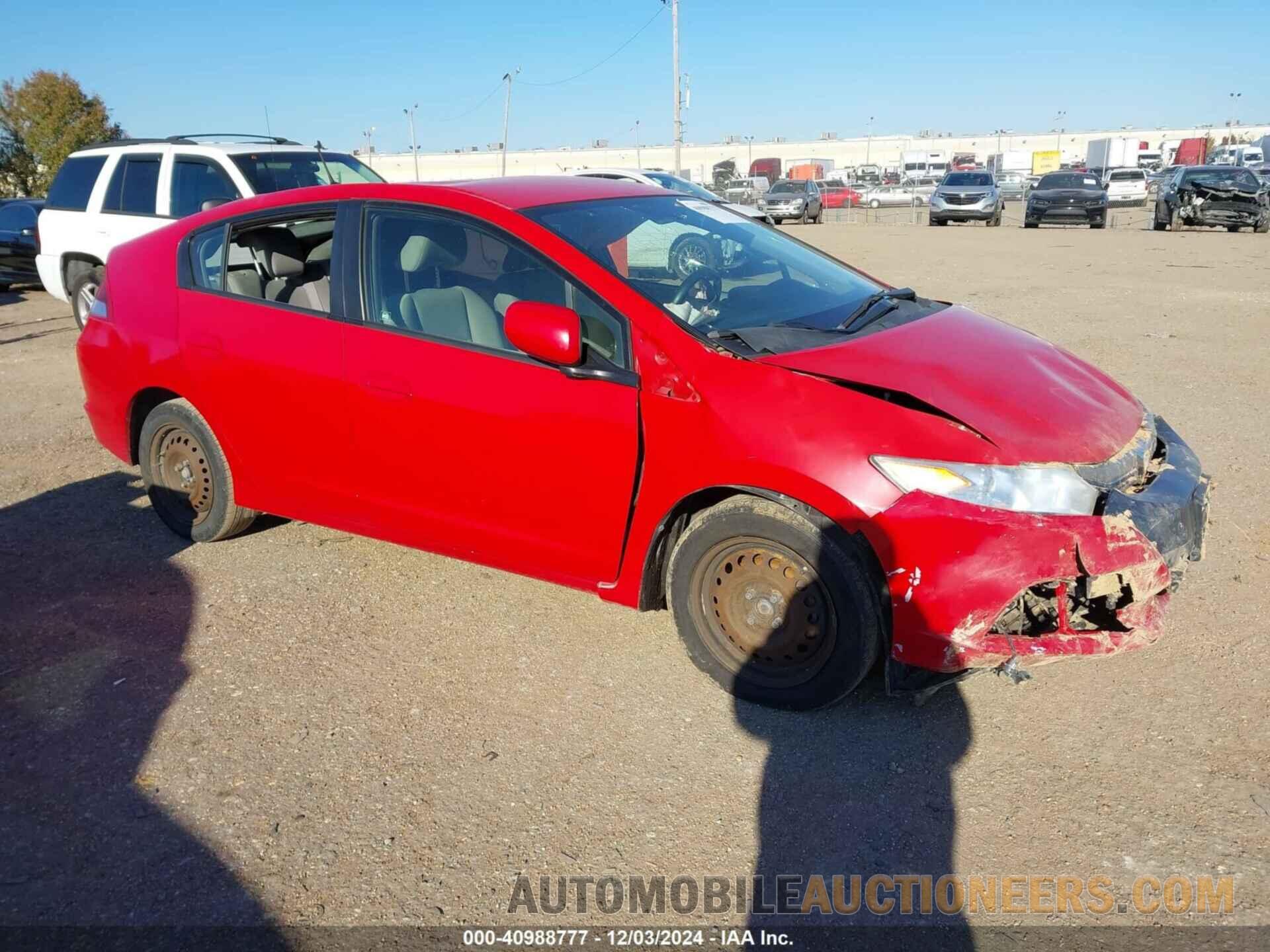 JHMZE2H34CS005454 HONDA INSIGHT 2012