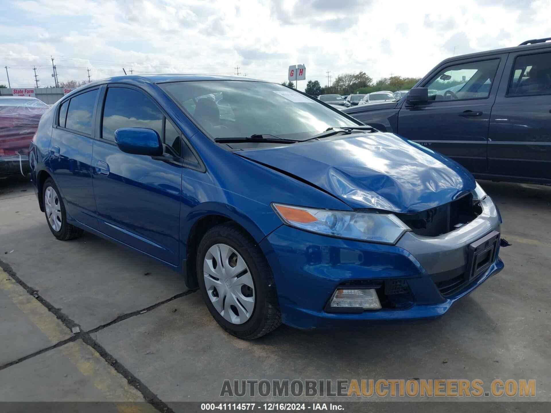 JHMZE2H51ES001169 HONDA INSIGHT 2014