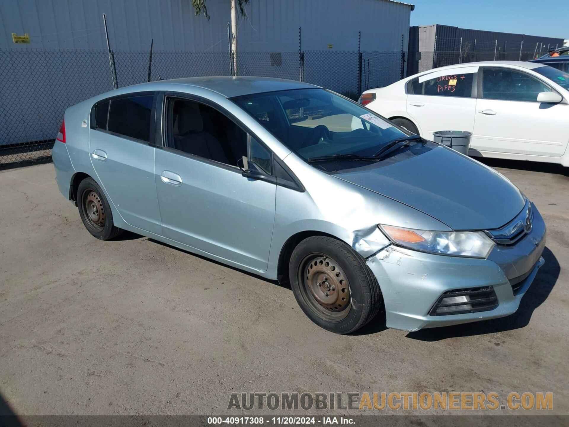 JHMZE2H5XDS001640 HONDA INSIGHT 2013