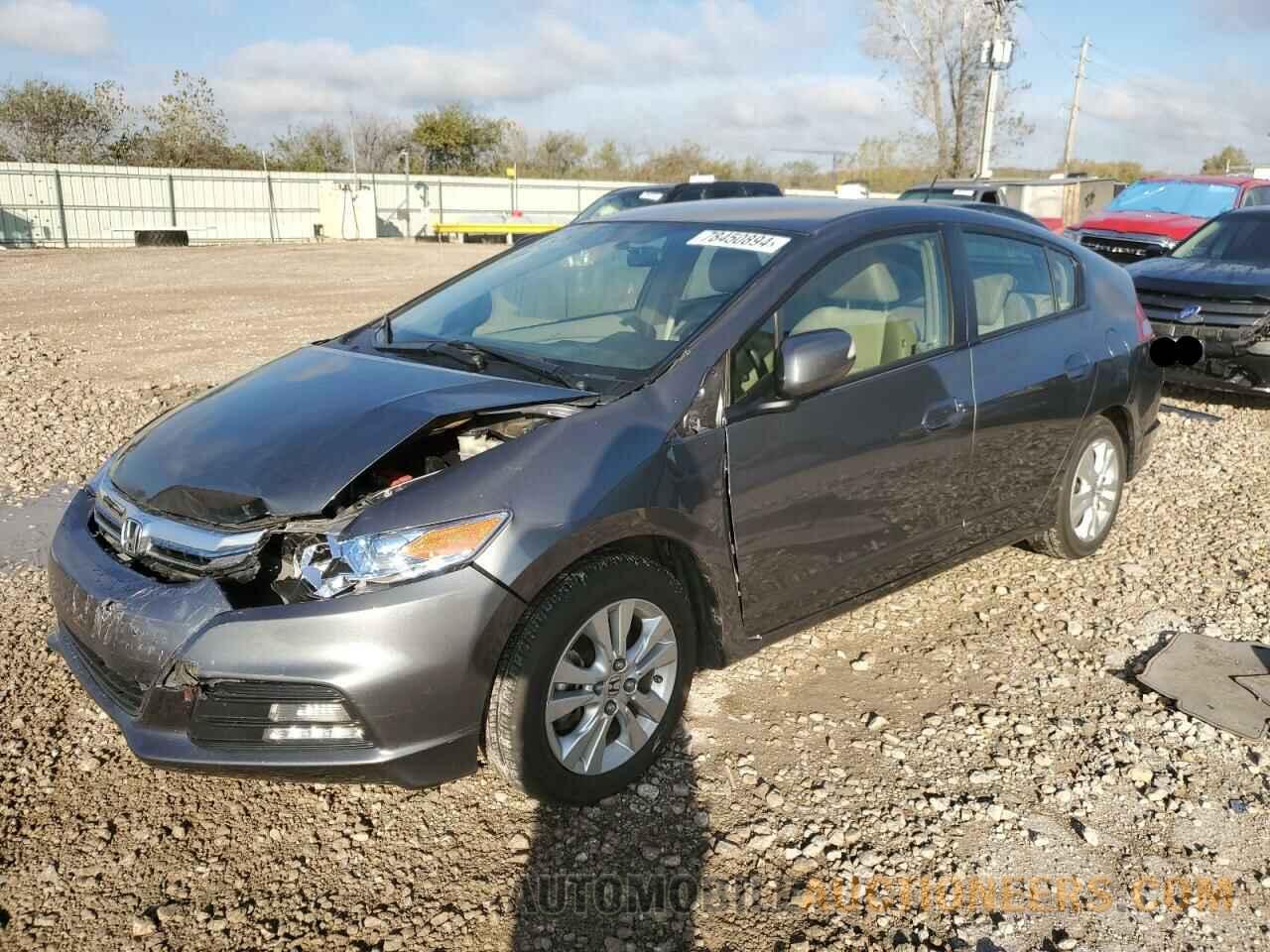 JHMZE2H74DS001814 HONDA INSIGHT 2013