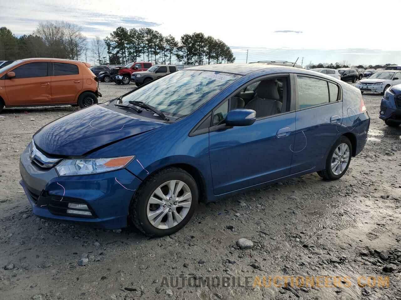 JHMZE2H76CS004406 HONDA INSIGHT 2012