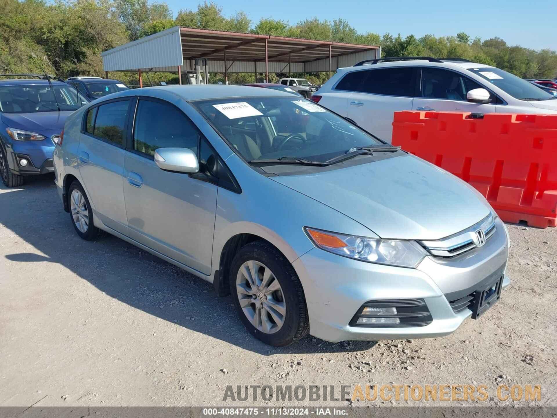 JHMZE2H77CS005502 HONDA INSIGHT 2012