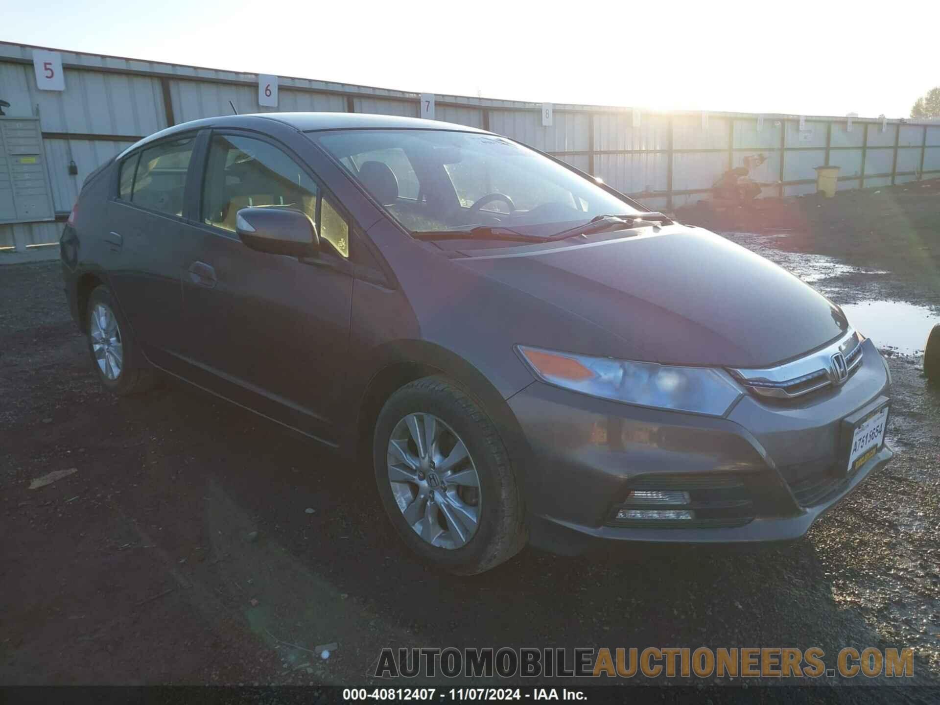 JHMZE2H77DS005744 HONDA INSIGHT 2013