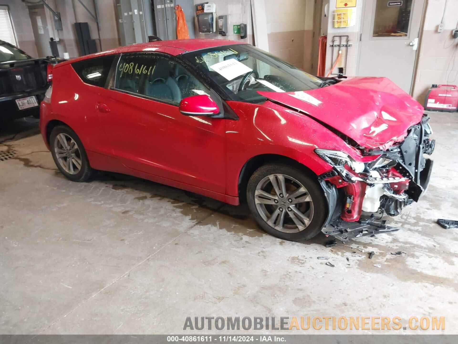 JHMZF1D66DS002256 HONDA CR-Z 2013