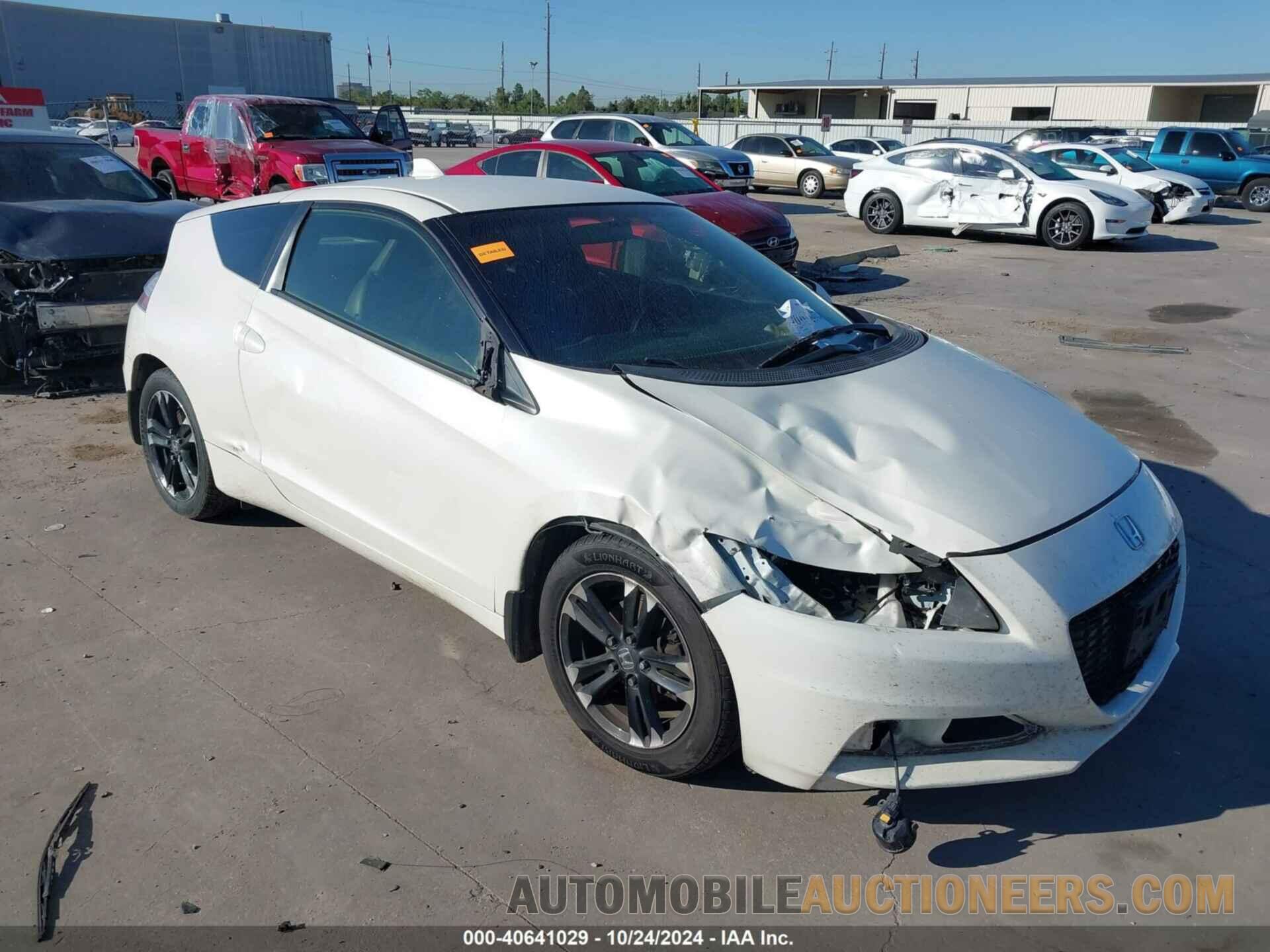 JHMZF1D67ES003210 HONDA CR-Z 2014