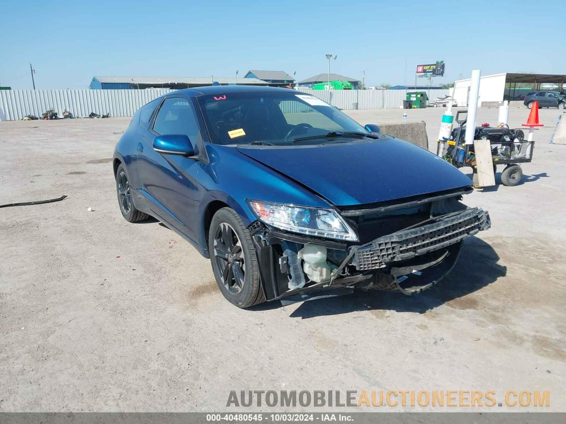 JHMZF1D6XES001595 HONDA CR-Z 2014