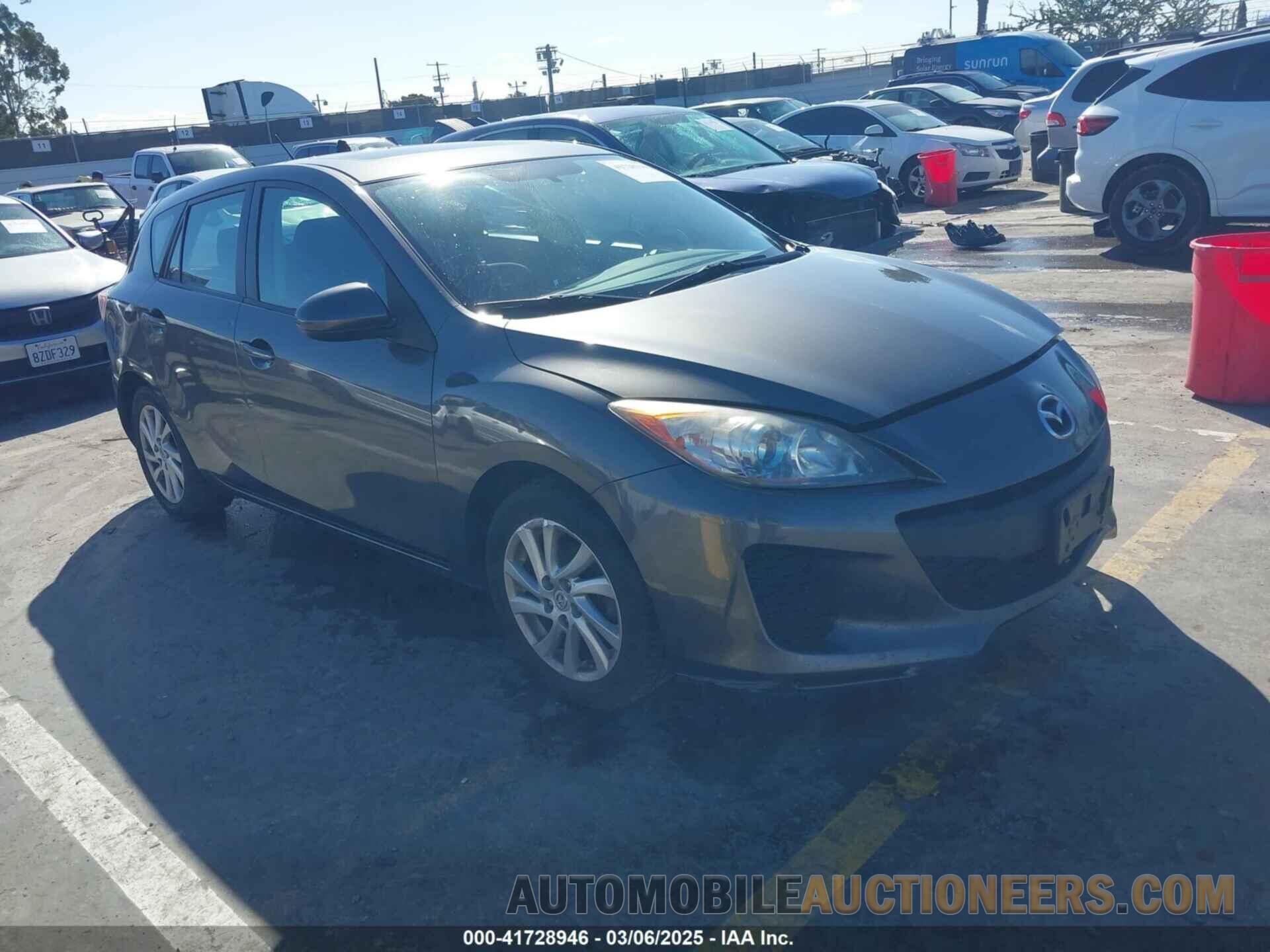 JM1BL1L71C1529437 MAZDA MAZDA3 2012