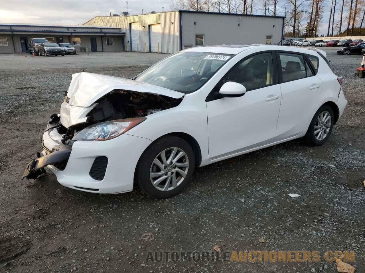 JM1BL1M84C1606194 MAZDA 3 2012