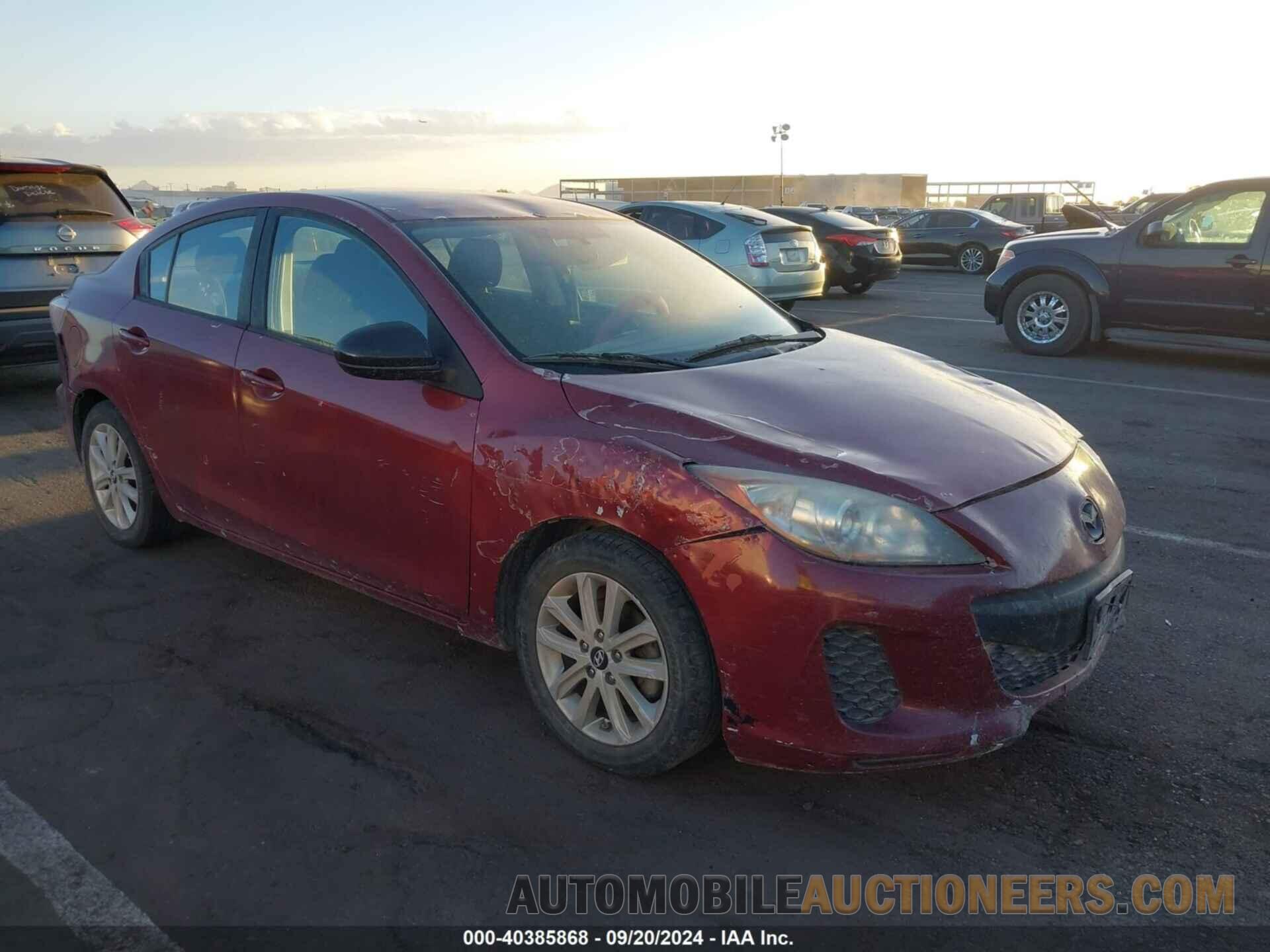 JM1BL1UG1C1580614 MAZDA MAZDA3 2012