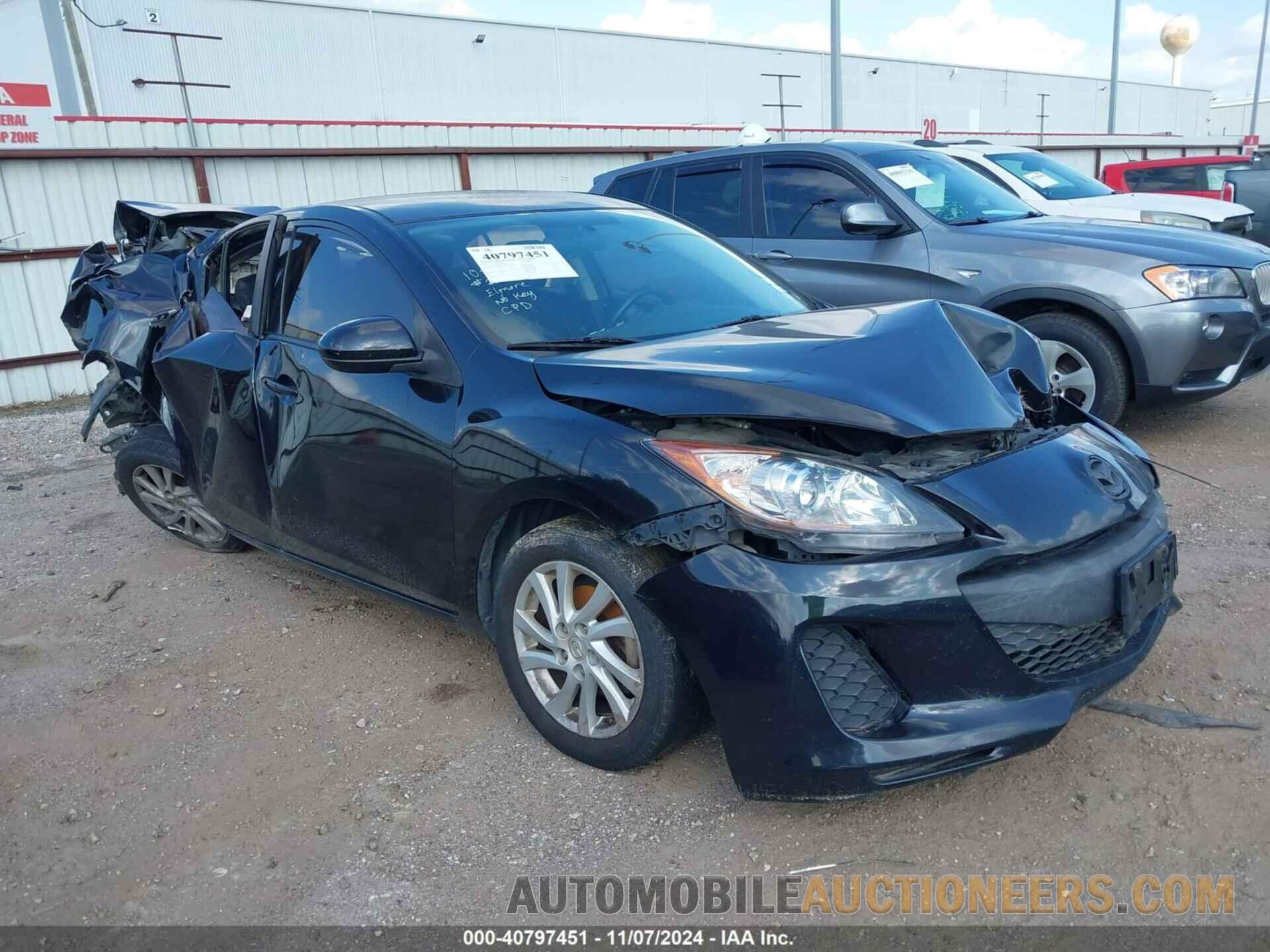 JM1BL1V78C1553635 MAZDA MAZDA3 2012