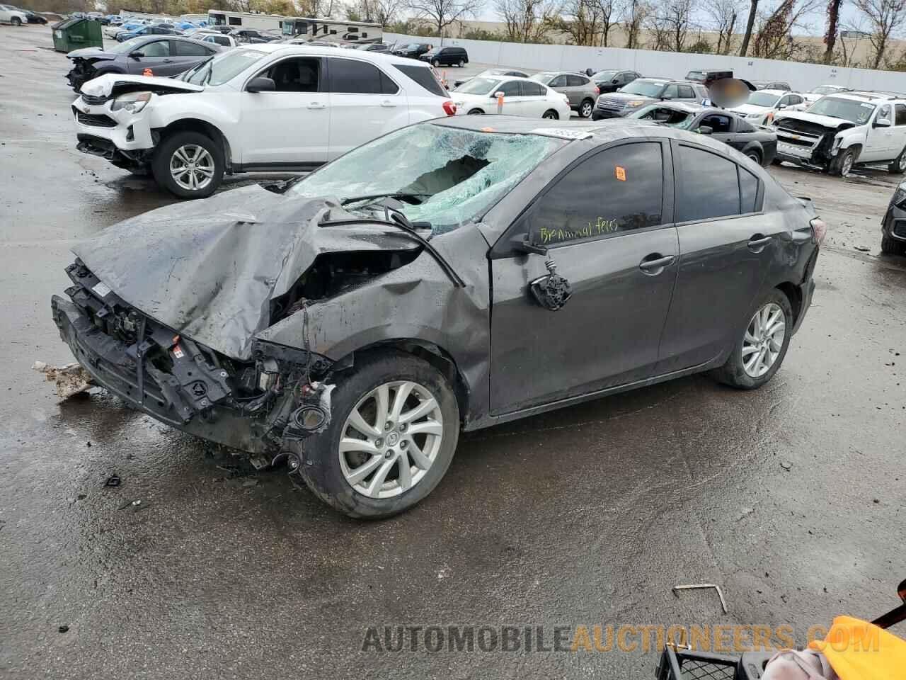 JM1BL1VG9C1505853 MAZDA 3 2012