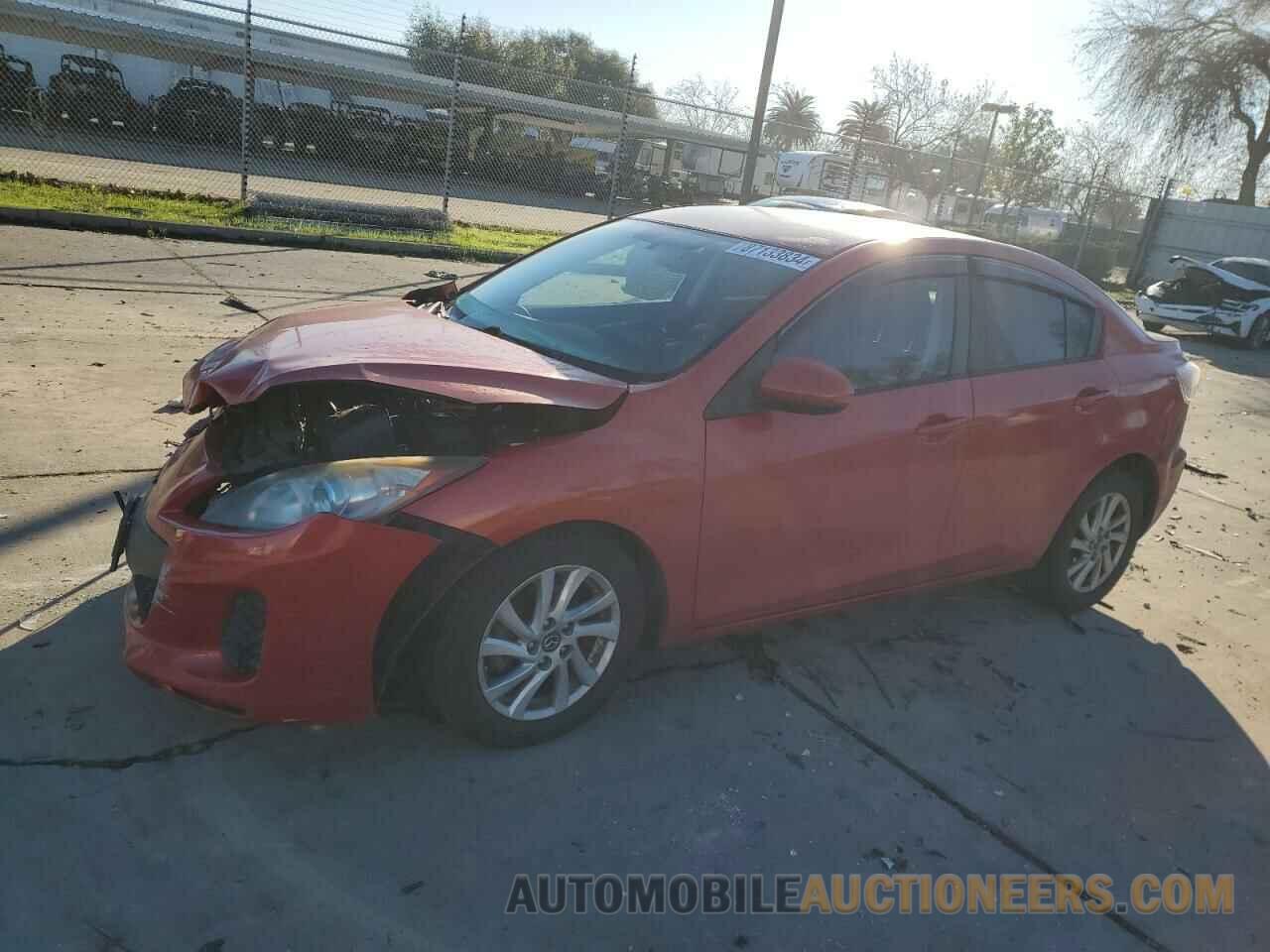 JM1BL1VPXD1736617 MAZDA 3 2013