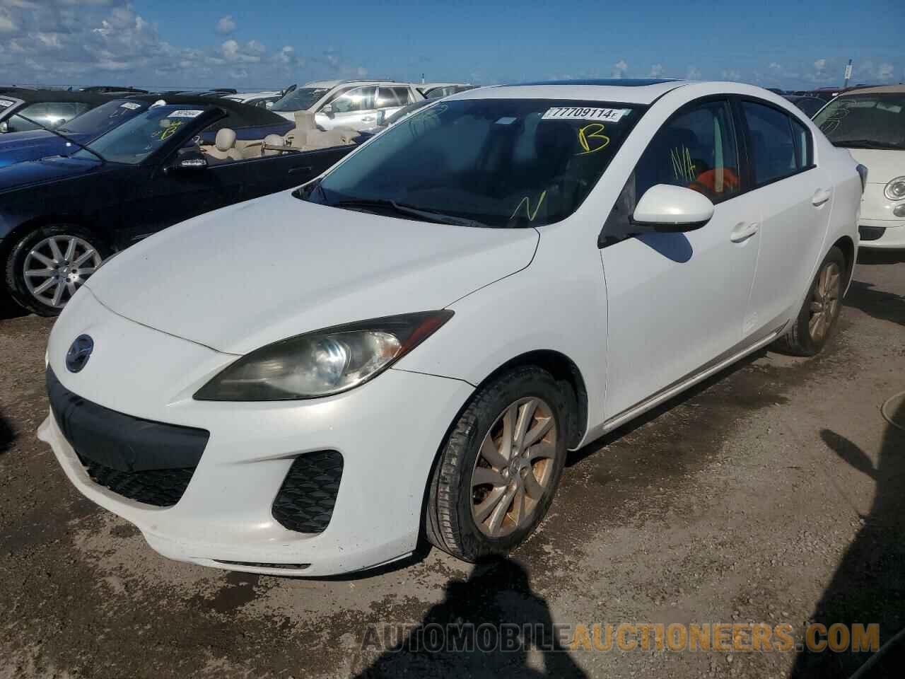 JM1BL1W74C1692501 MAZDA 3 2012