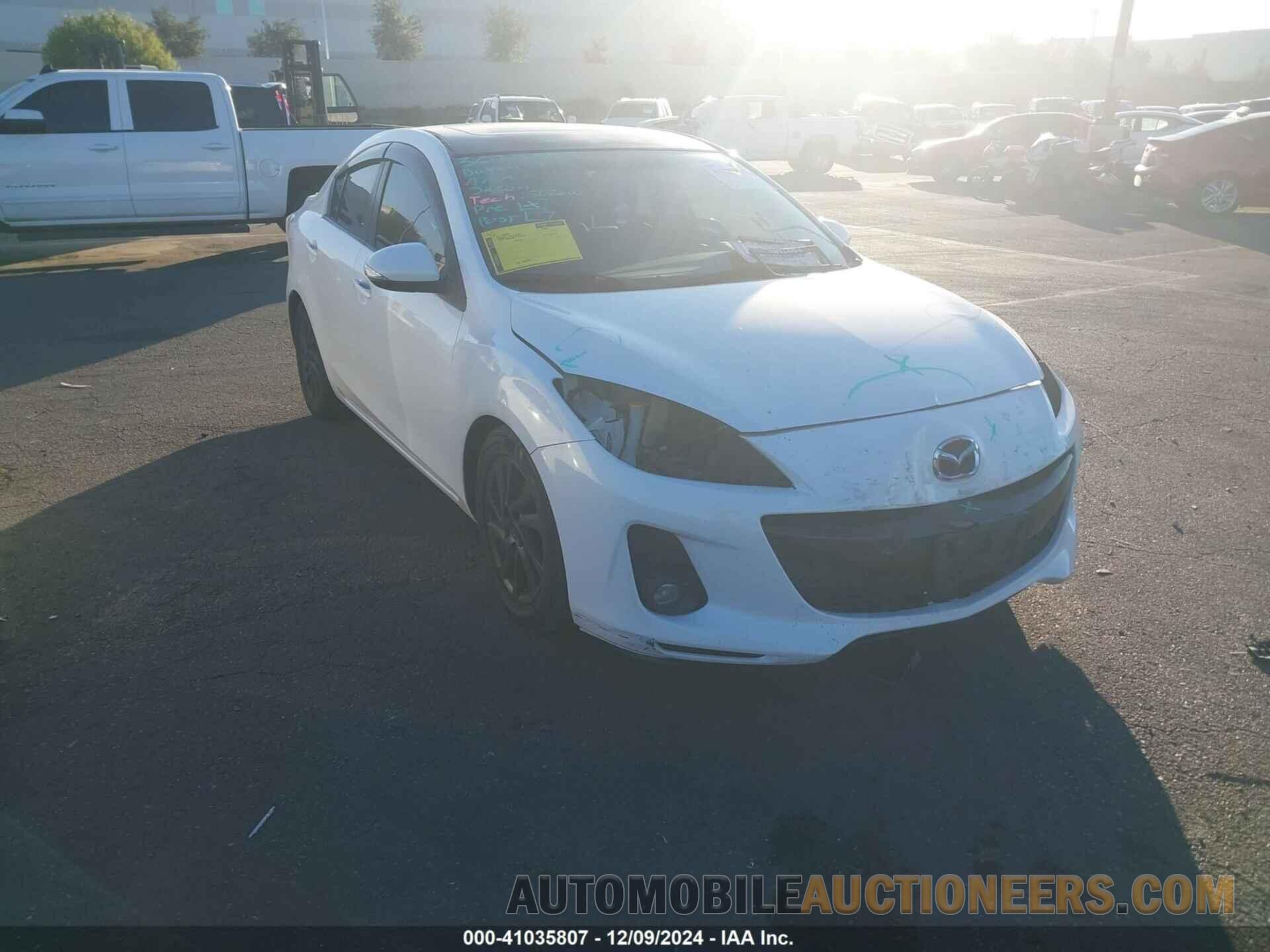 JM1BL1WP4D1735932 MAZDA MAZDA3 2013