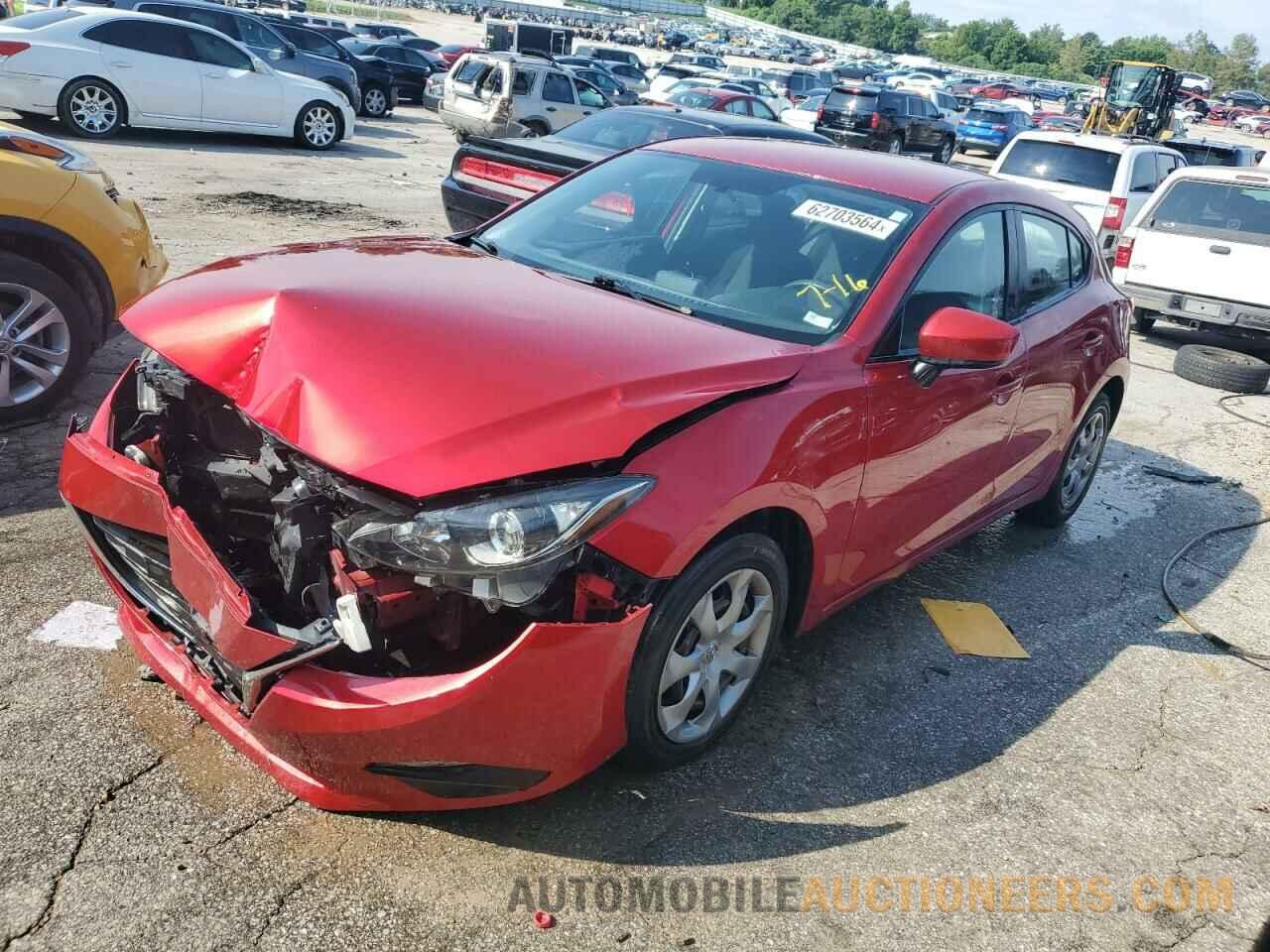 JM1BM1K74E1136663 MAZDA 3 2014