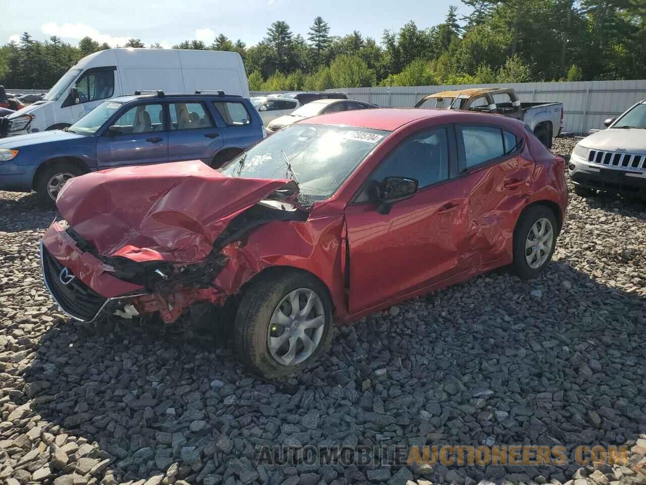 JM1BM1K79F1268173 MAZDA 3 2015