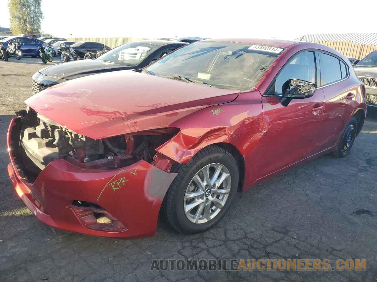 JM1BM1L70G1289414 MAZDA 3 2016