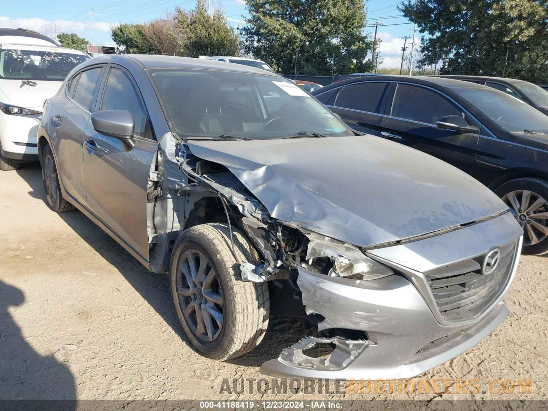 JM1BM1M70E1217611 MAZDA MAZDA3 2014