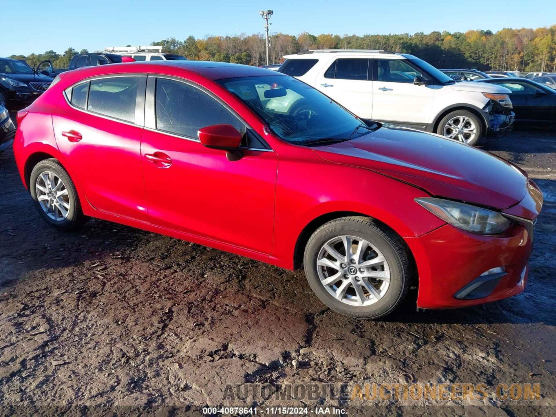 JM1BM1M74E1160930 MAZDA MAZDA3 2014