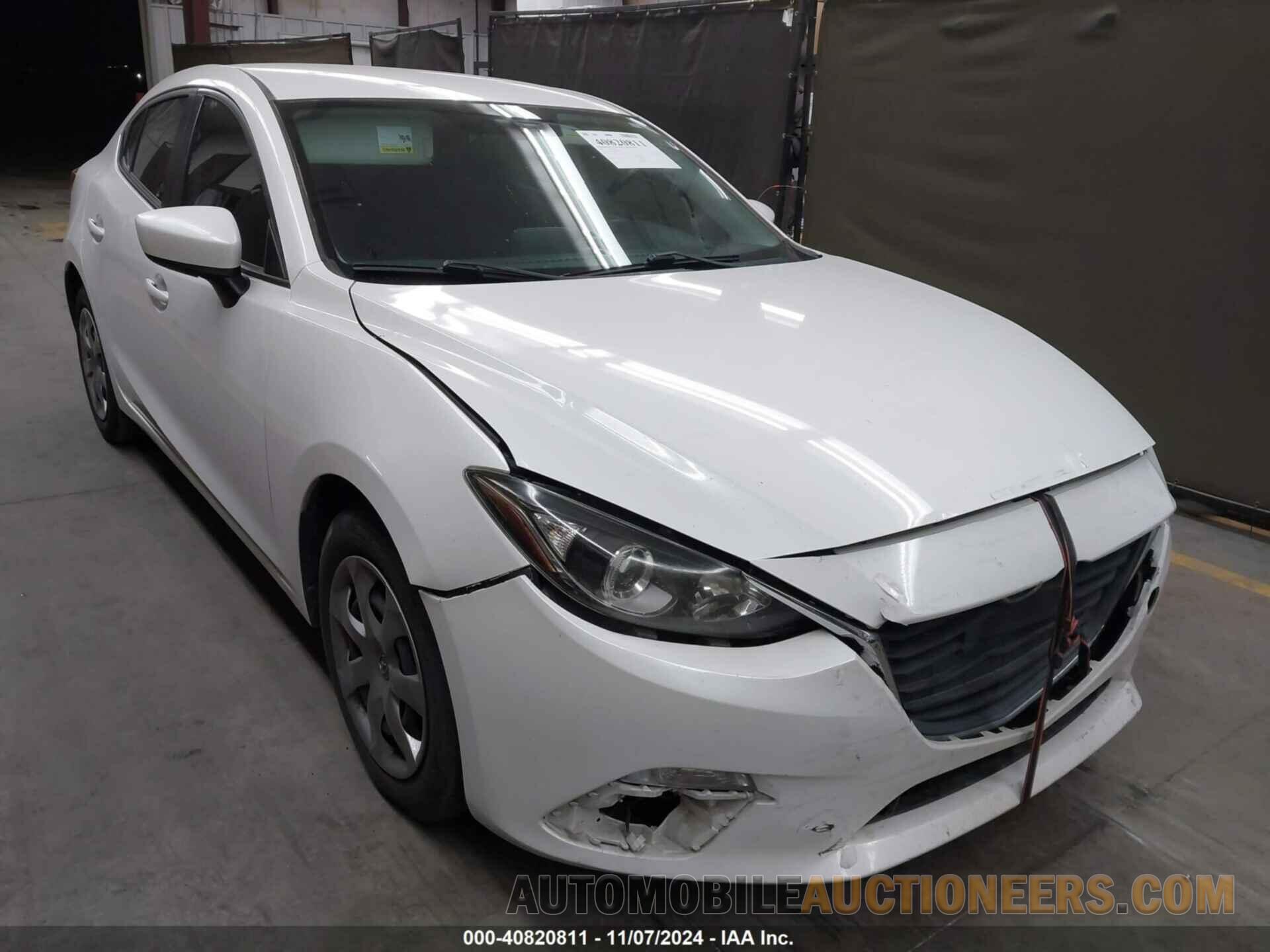 JM1BM1T73G1289455 MAZDA MAZDA3 2016