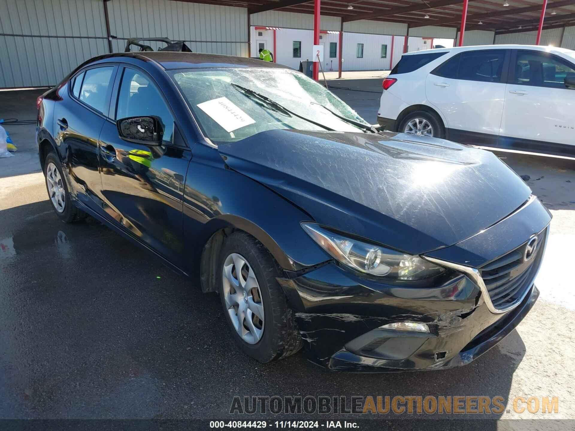 JM1BM1T73G1355552 MAZDA MAZDA3 2016